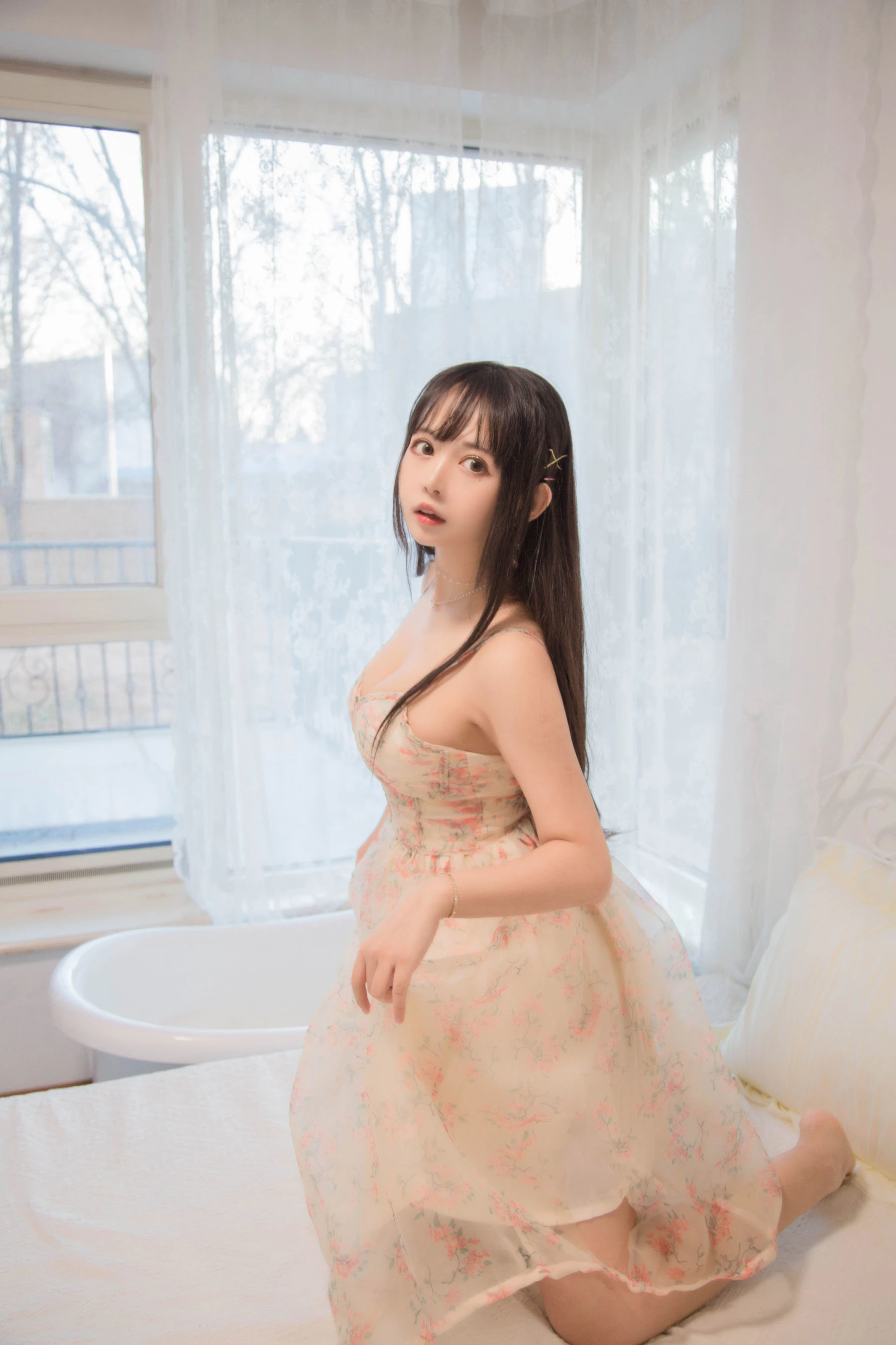 大眼萌妹黑猫猫OvO good morning + good night插图6