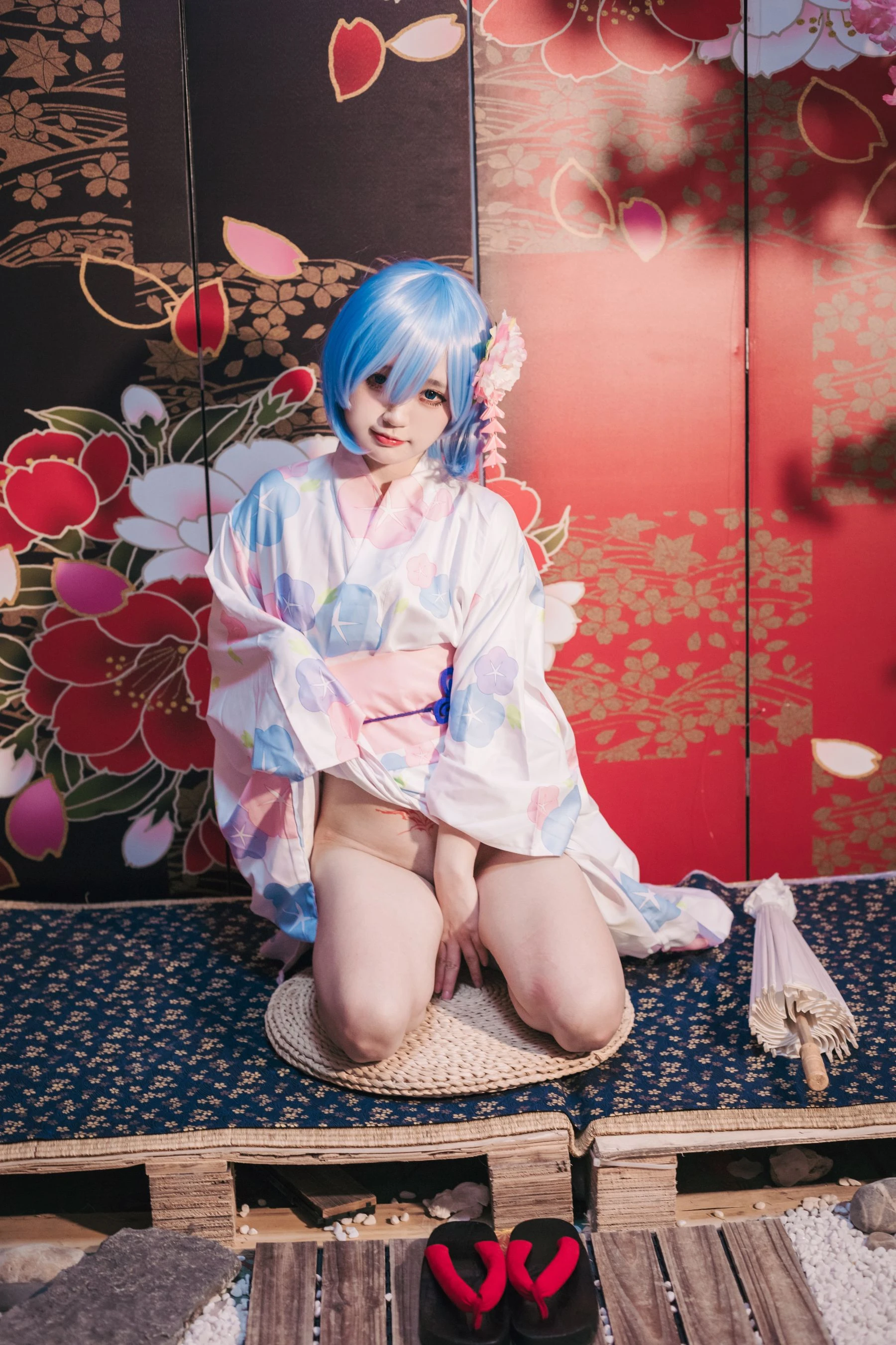 神沢永莉 – 蕾姆和风 [47P]插图2