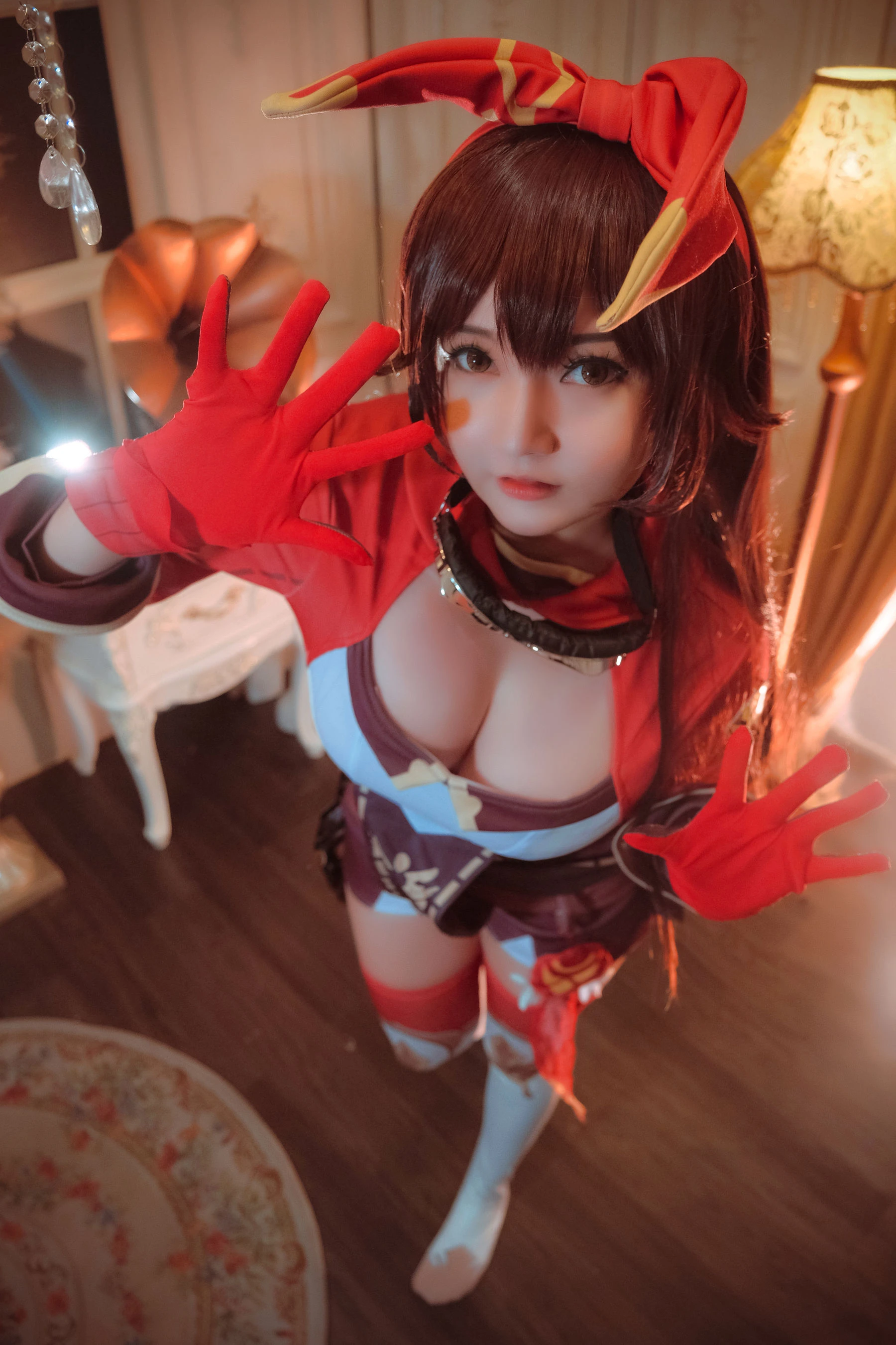 Coser小姐姐Potato Godzilla – Amber (Genshin Impact)插图6