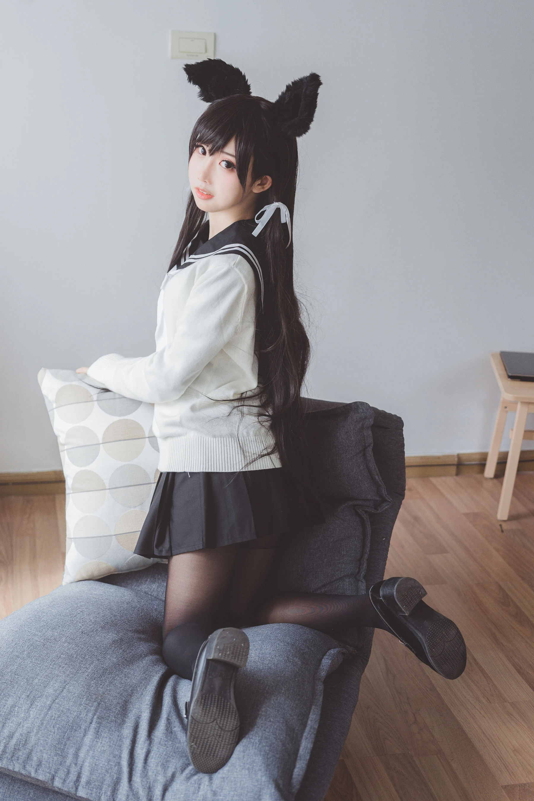 可爱人气Coser面饼仙儿 – 制服爱宕 [16P]插图5