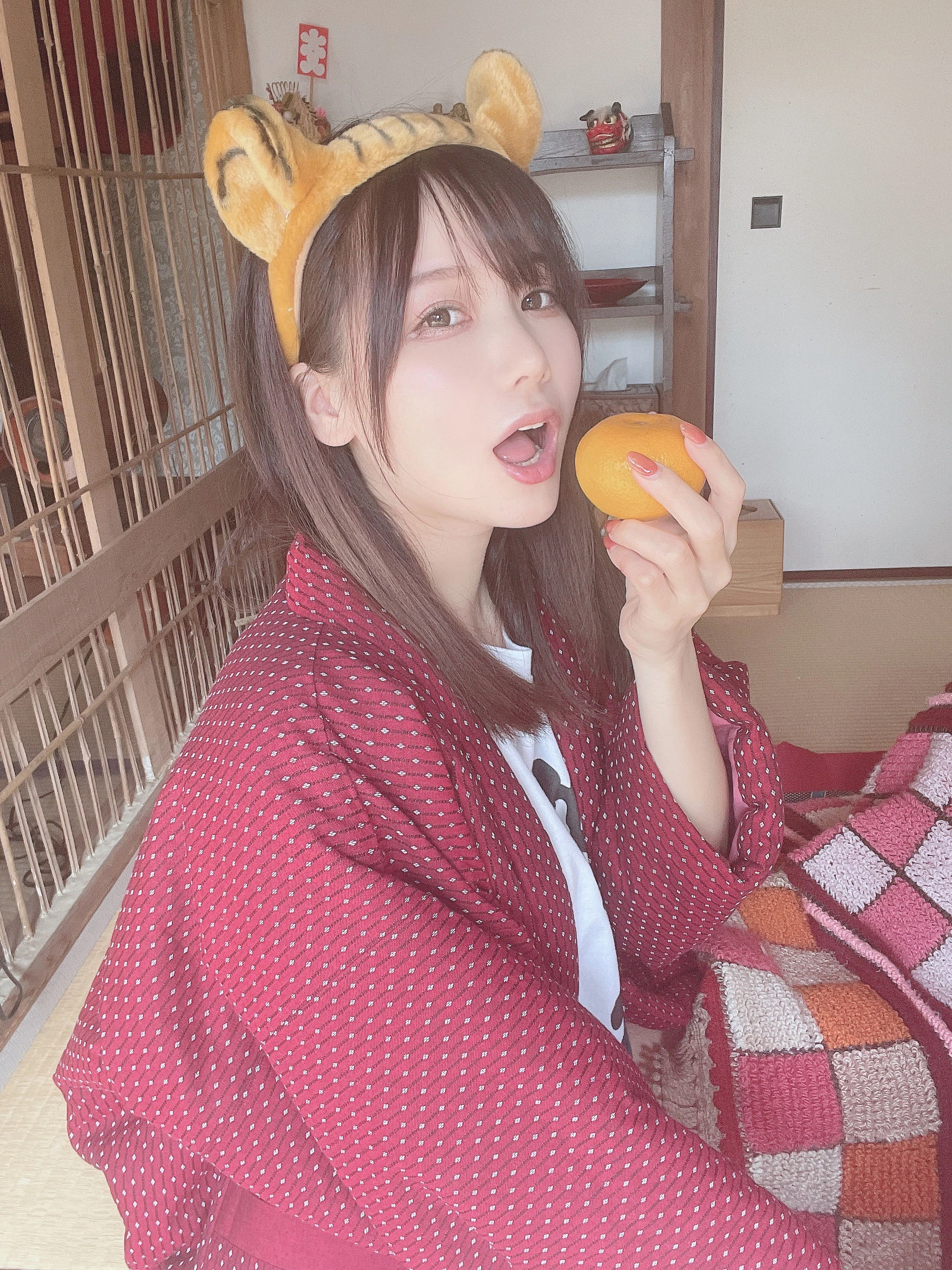 日本甜美COSERけんけん[fantia] 20220104-寅年插图7