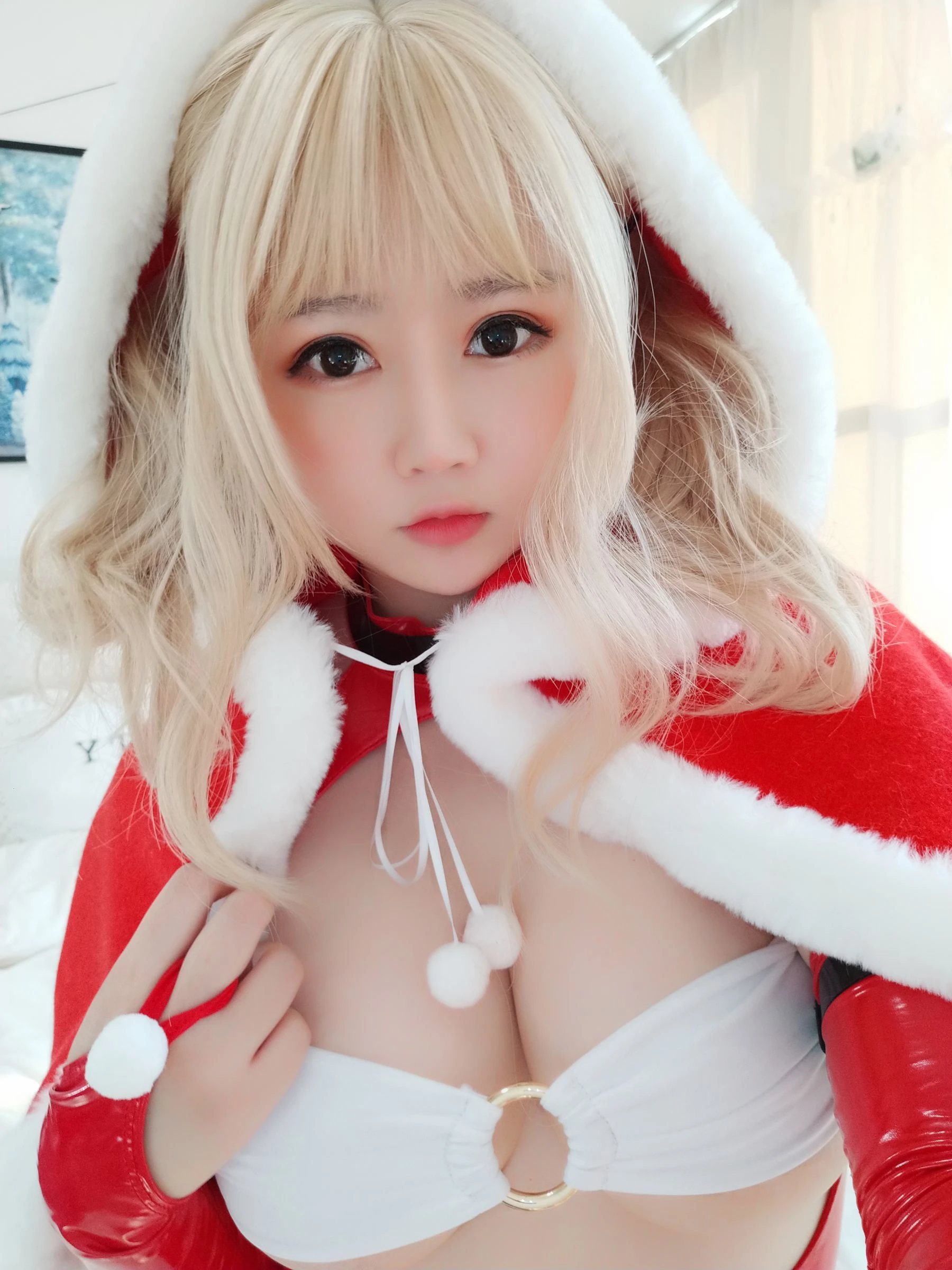 蜜桃少女是依酱呀 雪夜锦礼插图8