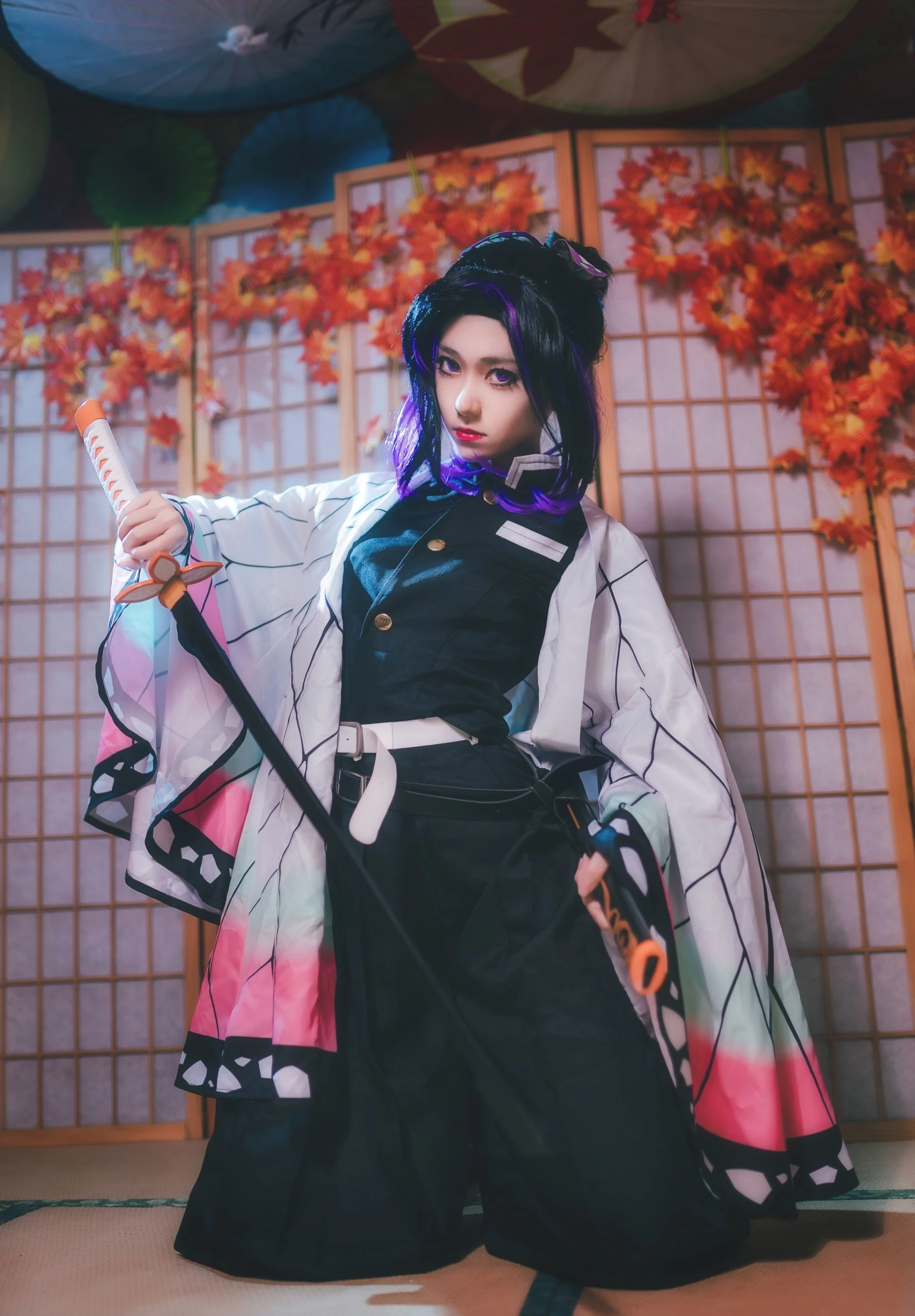动漫博主南桃Momoko – 蝴蝶忍队服插图2