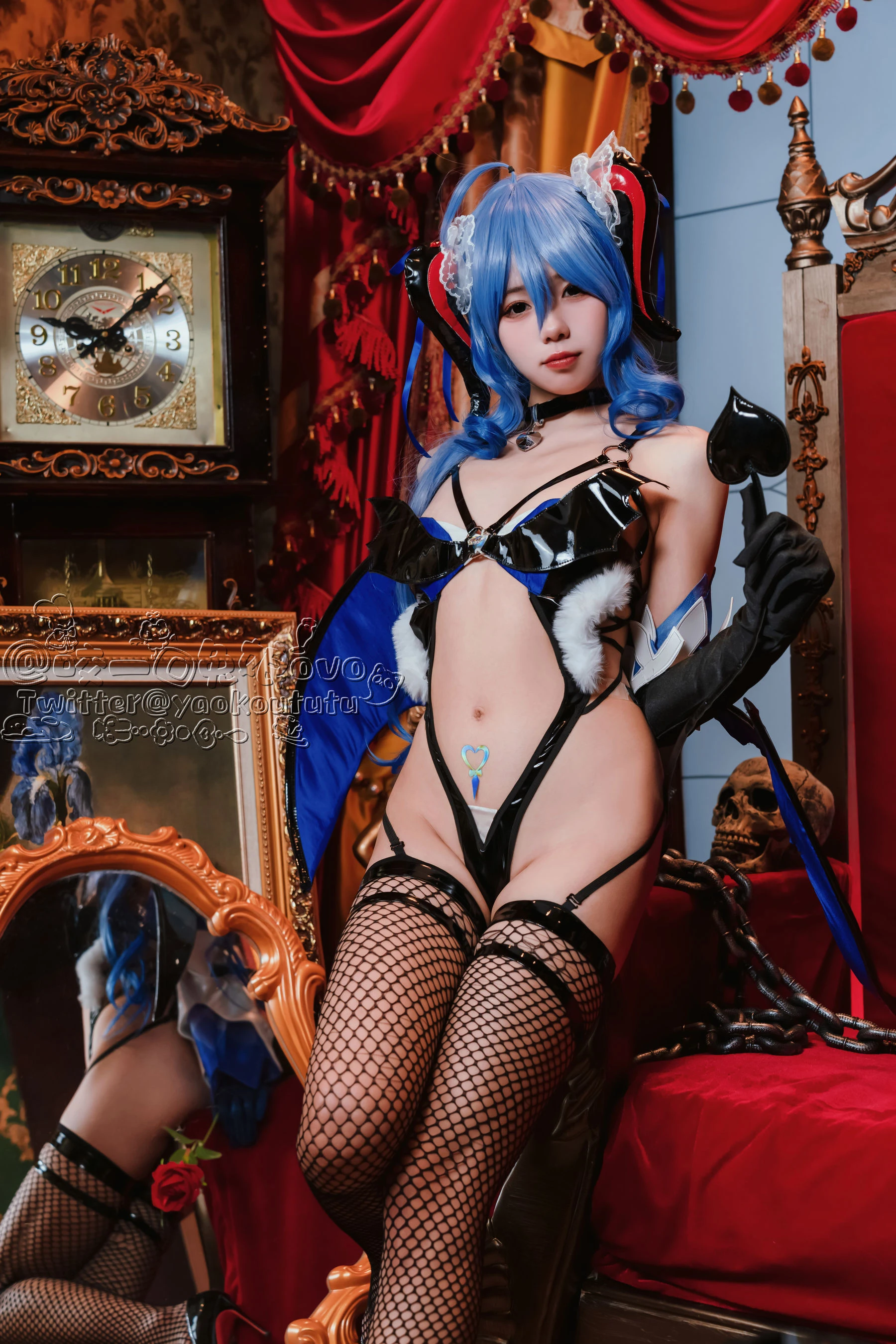 咬一口兔娘 – 甘雨魅魔 [40P]插图5