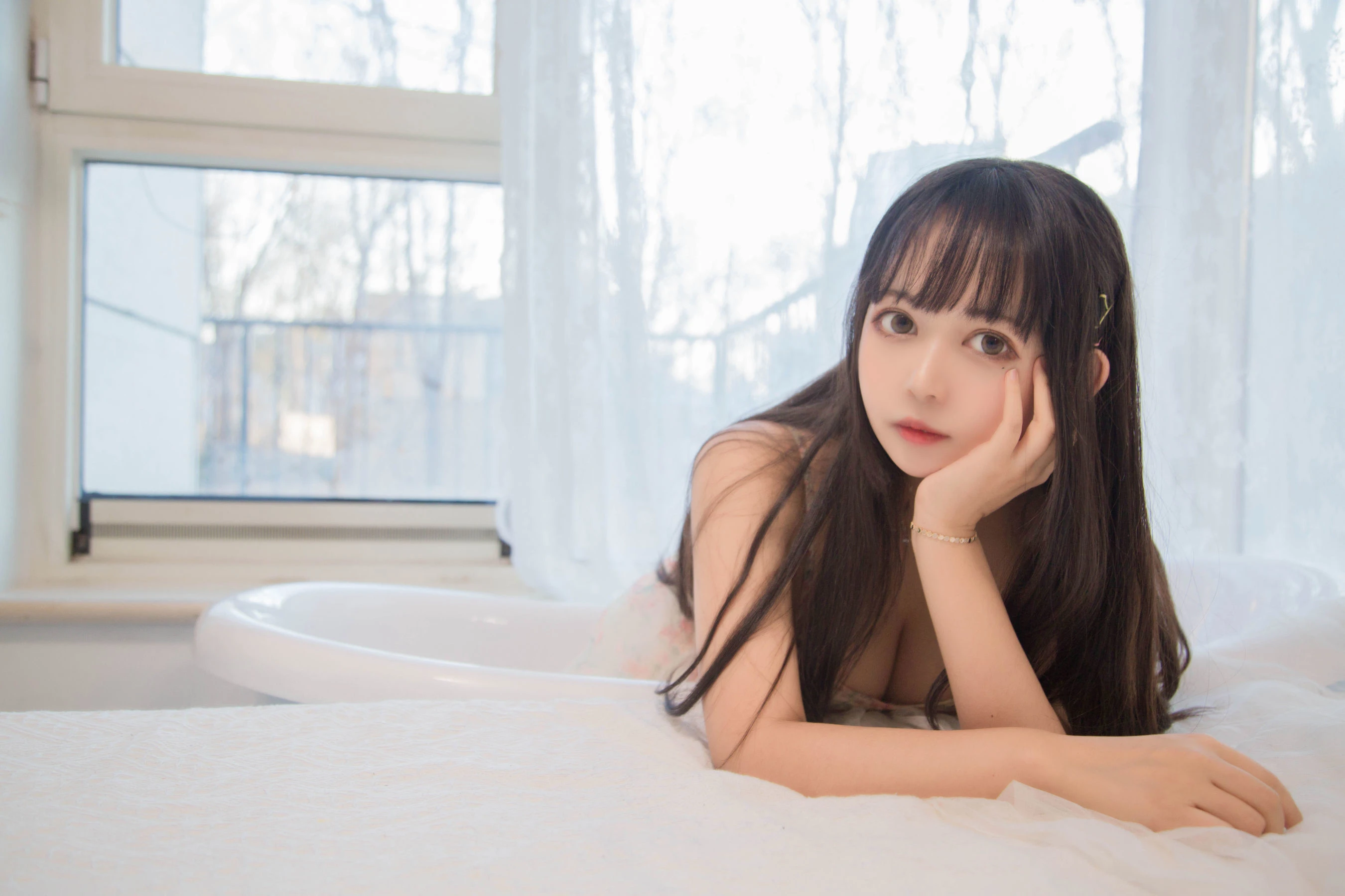 大眼萌妹黑猫猫OvO good morning + good night插图2
