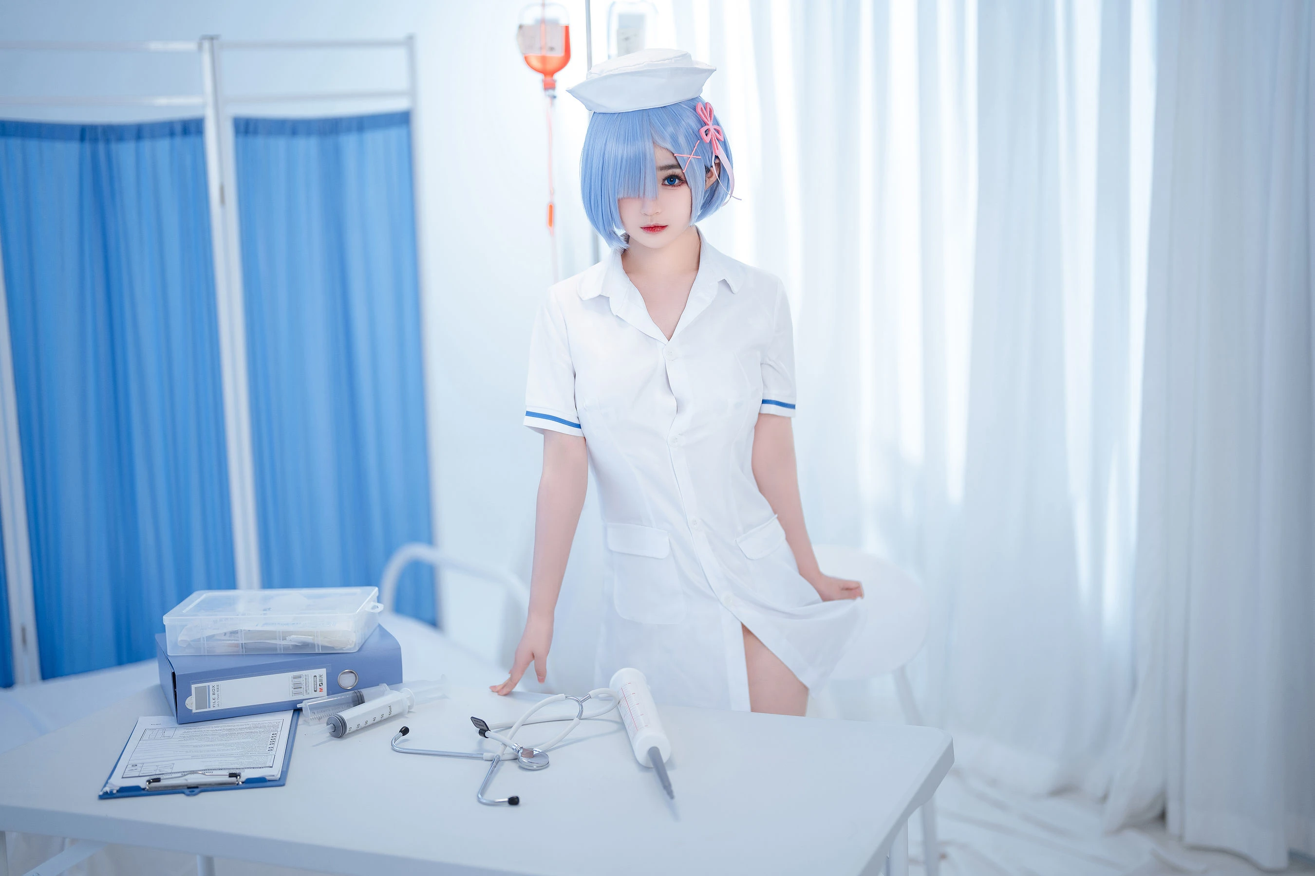 桜井宁宁 – 雷姆护士 [108P]高清在线免费欣赏–微密图社-微密图社