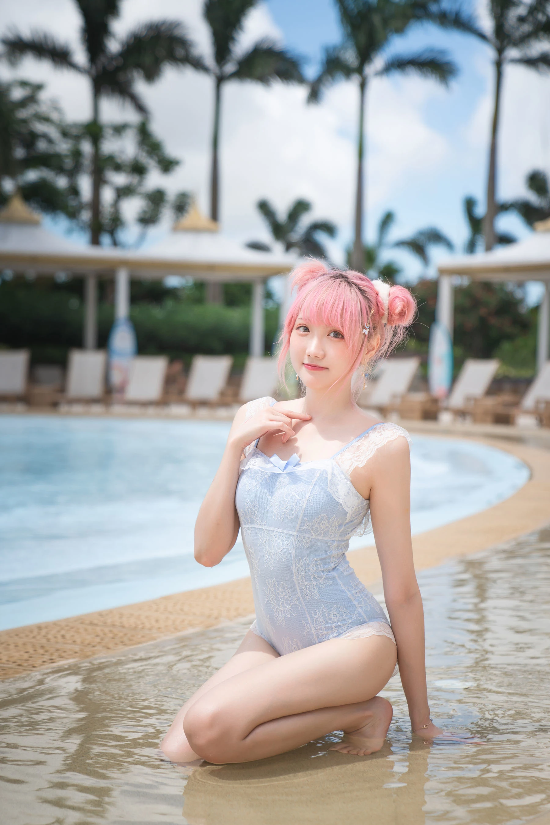 Coser瓜希酱福利 – 度假水着 [10P]插图3