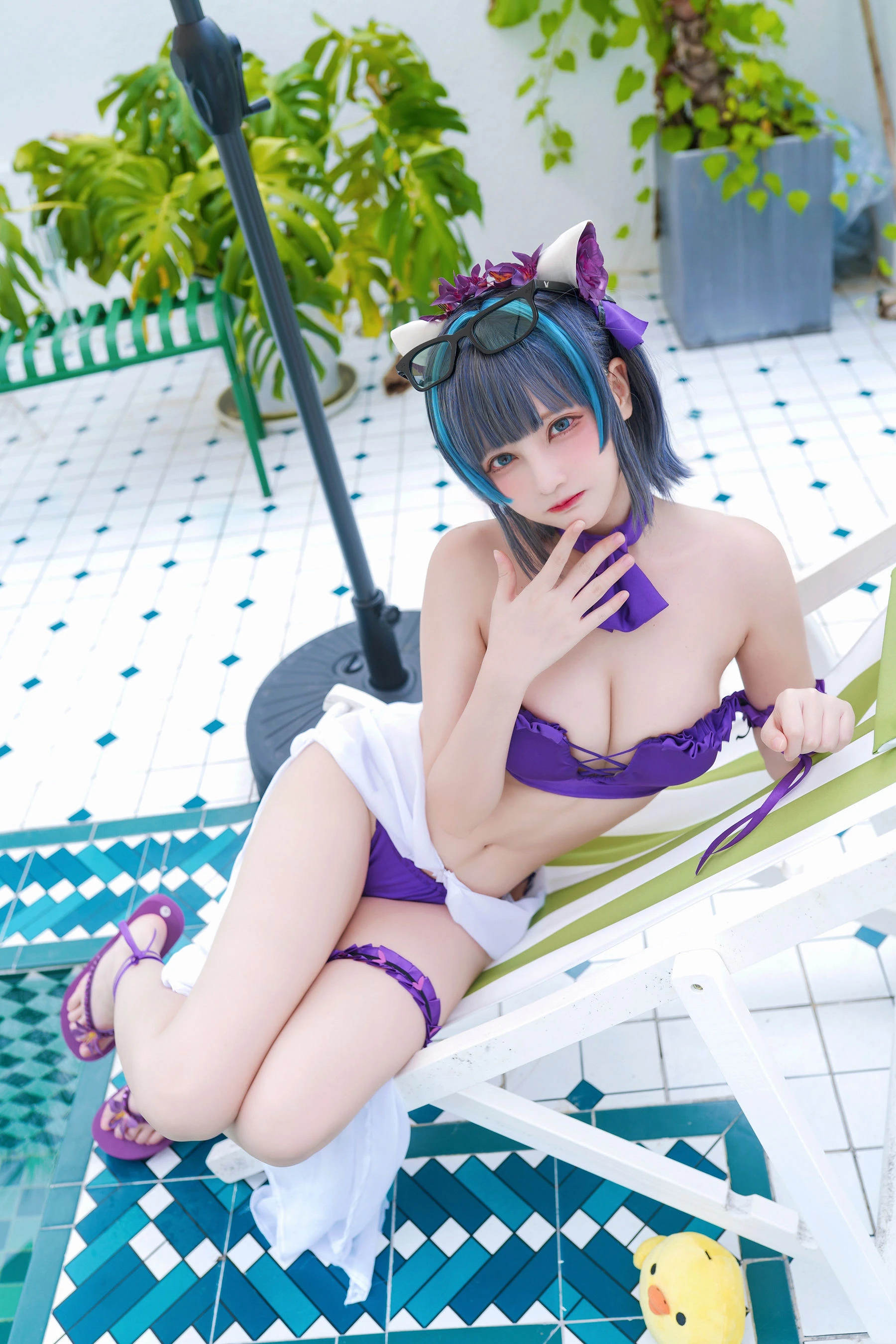 千夜未来（Senya Miku）- 柴郡电子高清在线免费欣赏–微密图社-微密图社