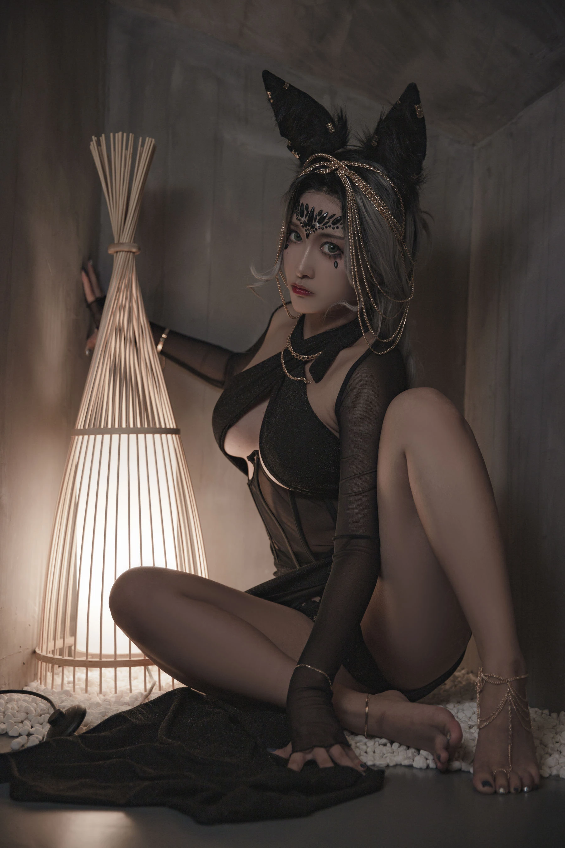 动漫博主洛璃LoLiSAMA – 狼少女 狼女的调教插图1