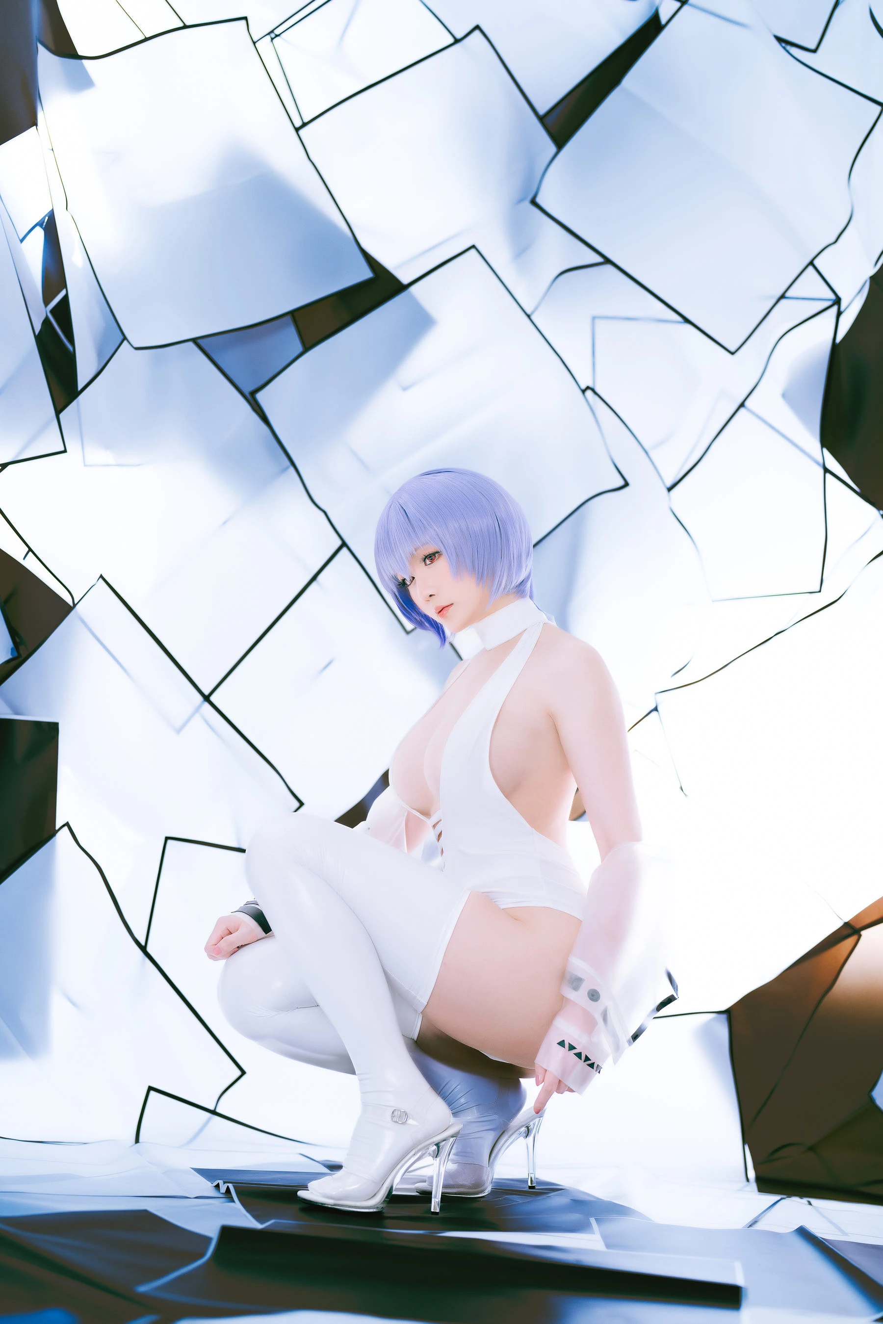 Coser小姐姐星之迟迟 – 绫波丽同人 [61P]插图11
