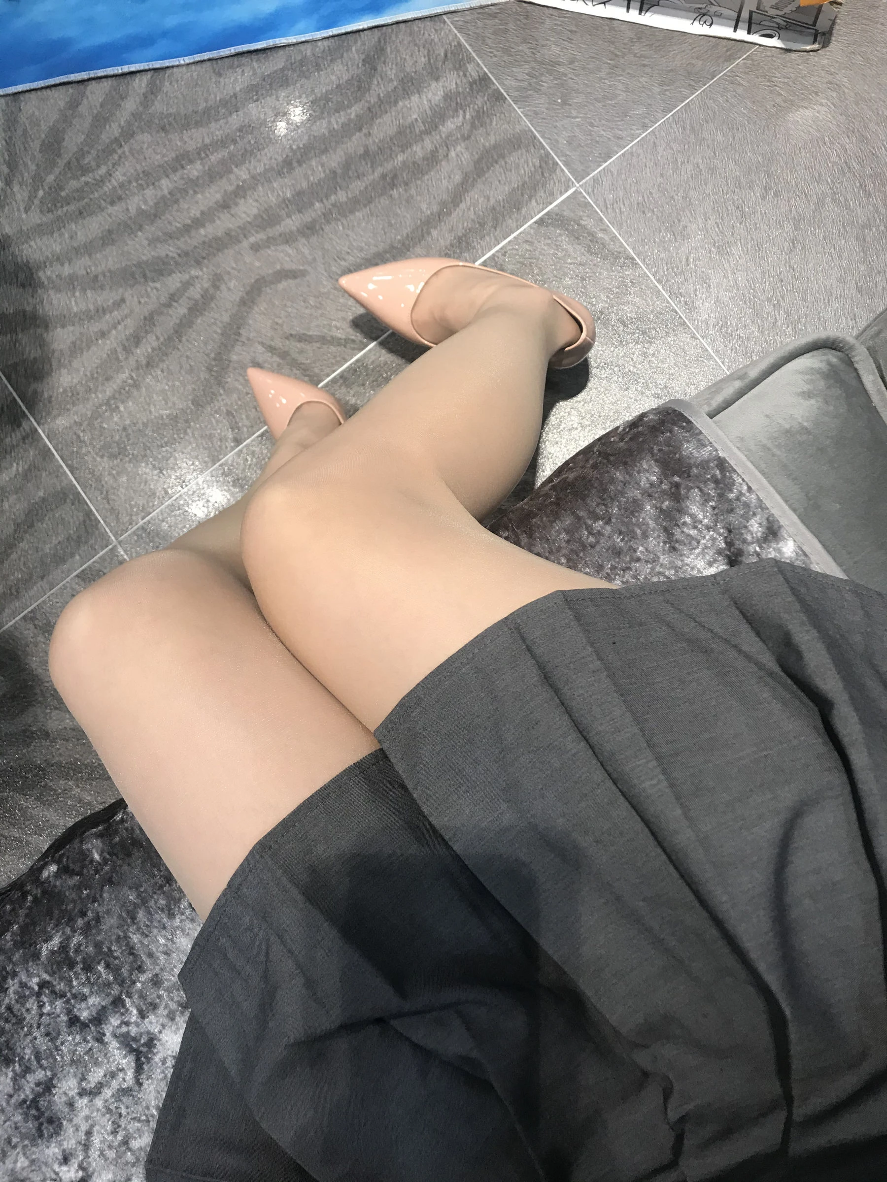 丝足博主麋鹿_Monroe 2020.03.06 居家丝秀插图6