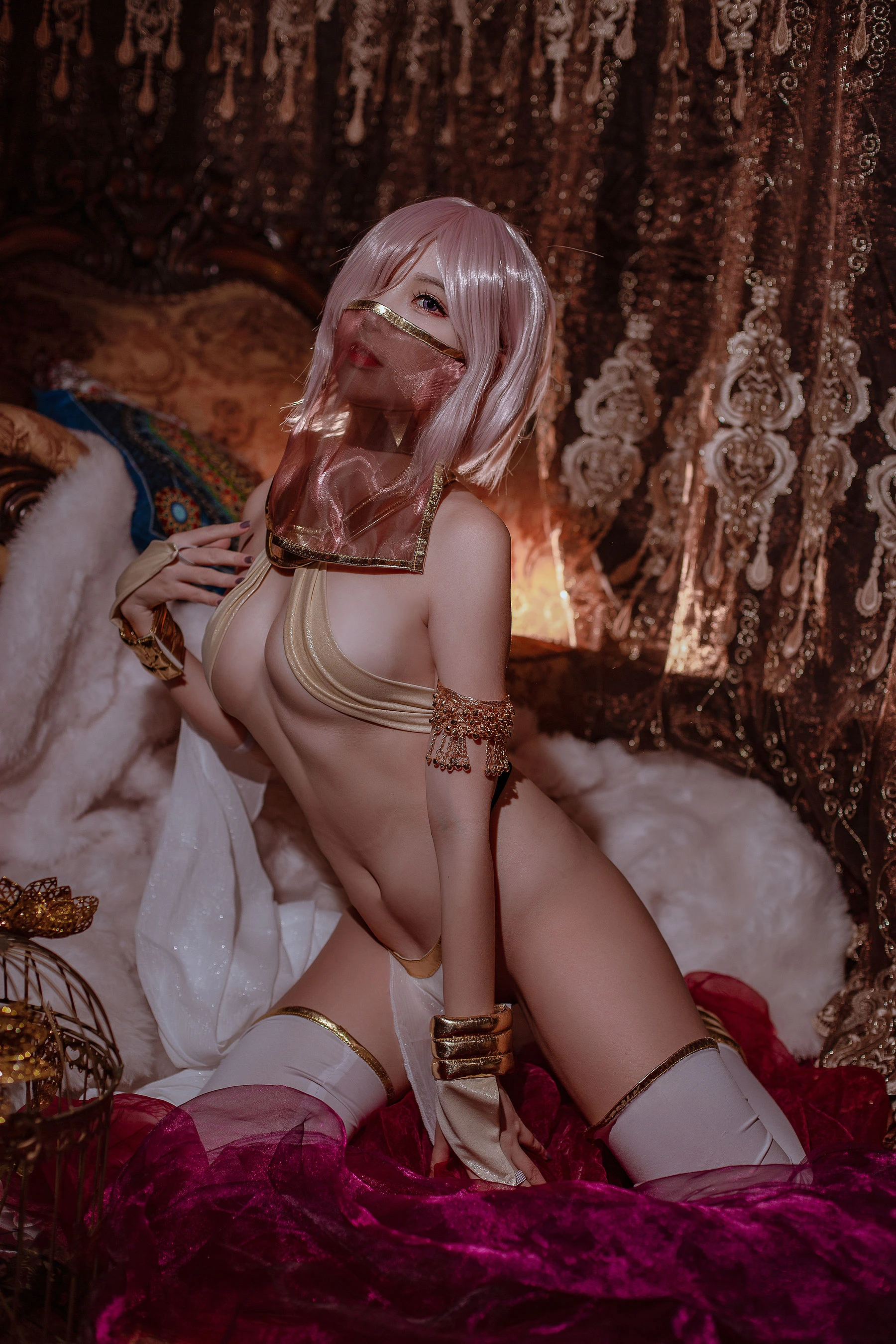 人气Coser二佐Nisa – fate玛修舞娘插图8