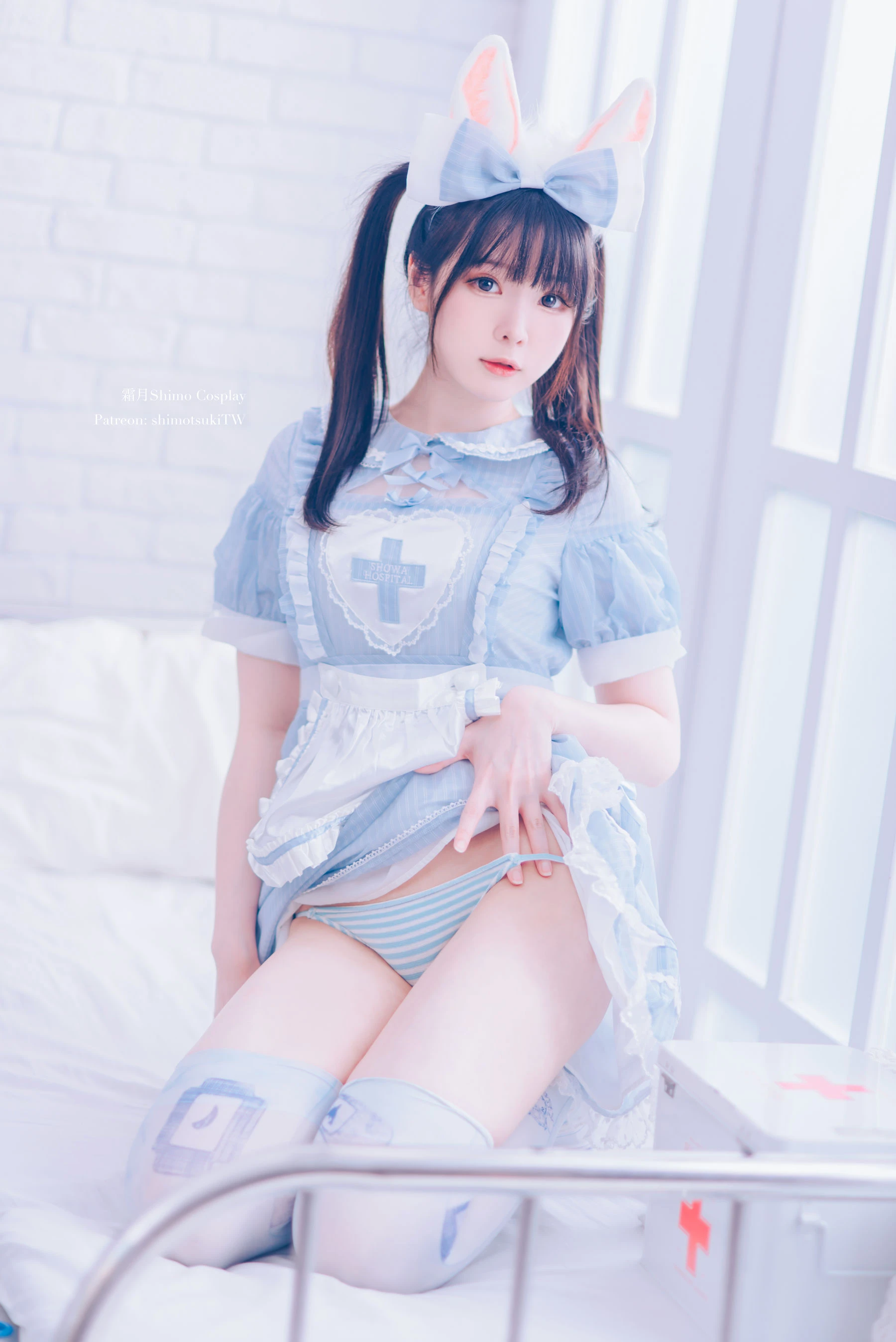 微博妹纸霜月shimo – 女仆裙插图7