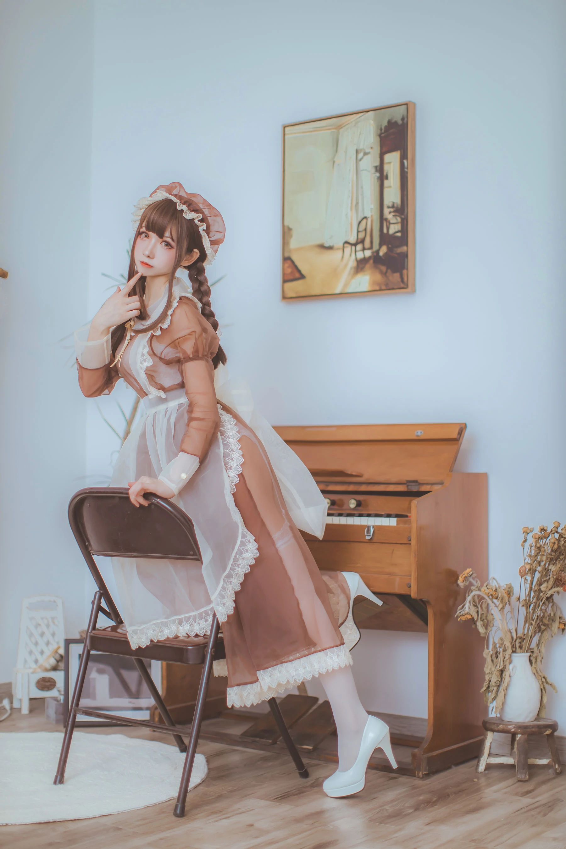 Coser衣衣 – 透明女仆插图1