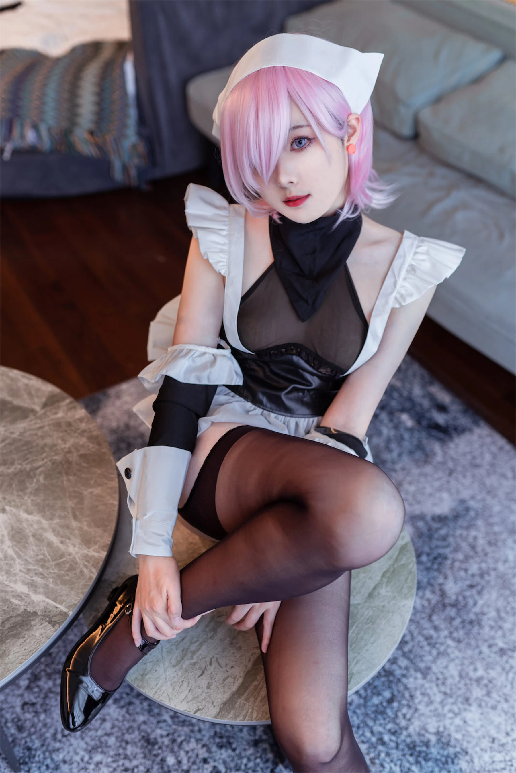 Natsuko夏夏子 – 宫本武藏女仆 [38P]插图5