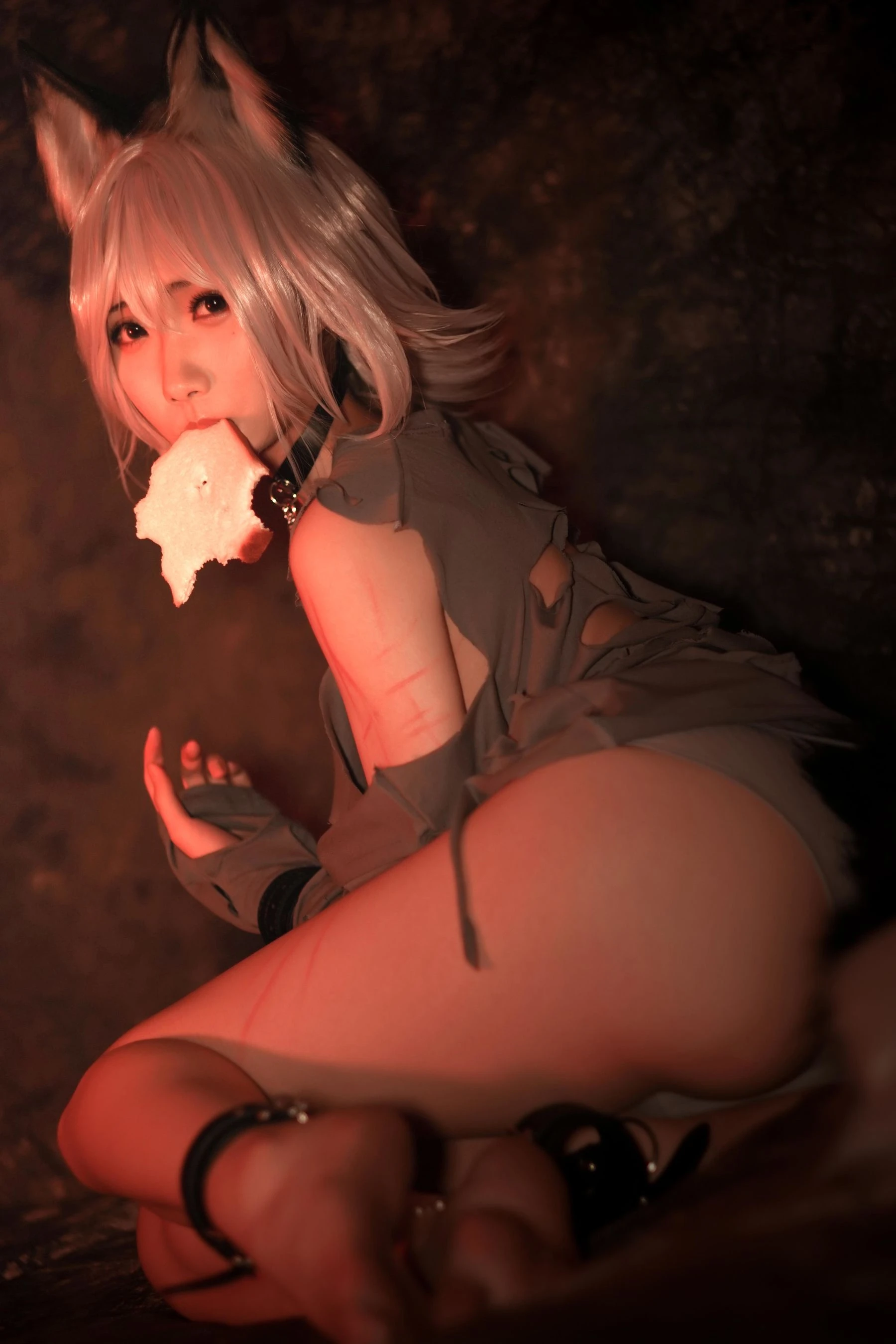 动漫博主曉美媽 – 奴隶狼少女插图6