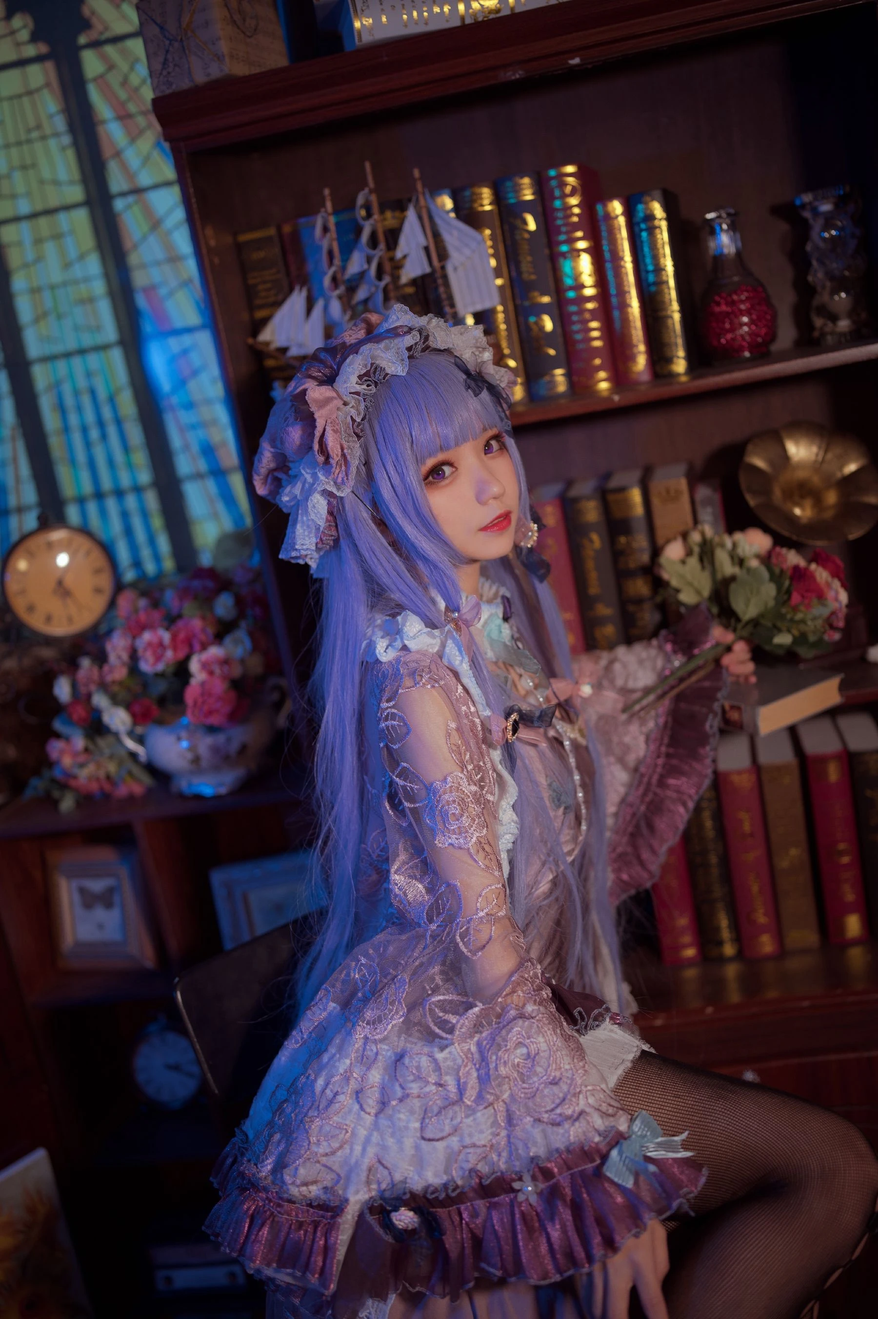 花柒Hana – 帕秋莉睡衣插图5
