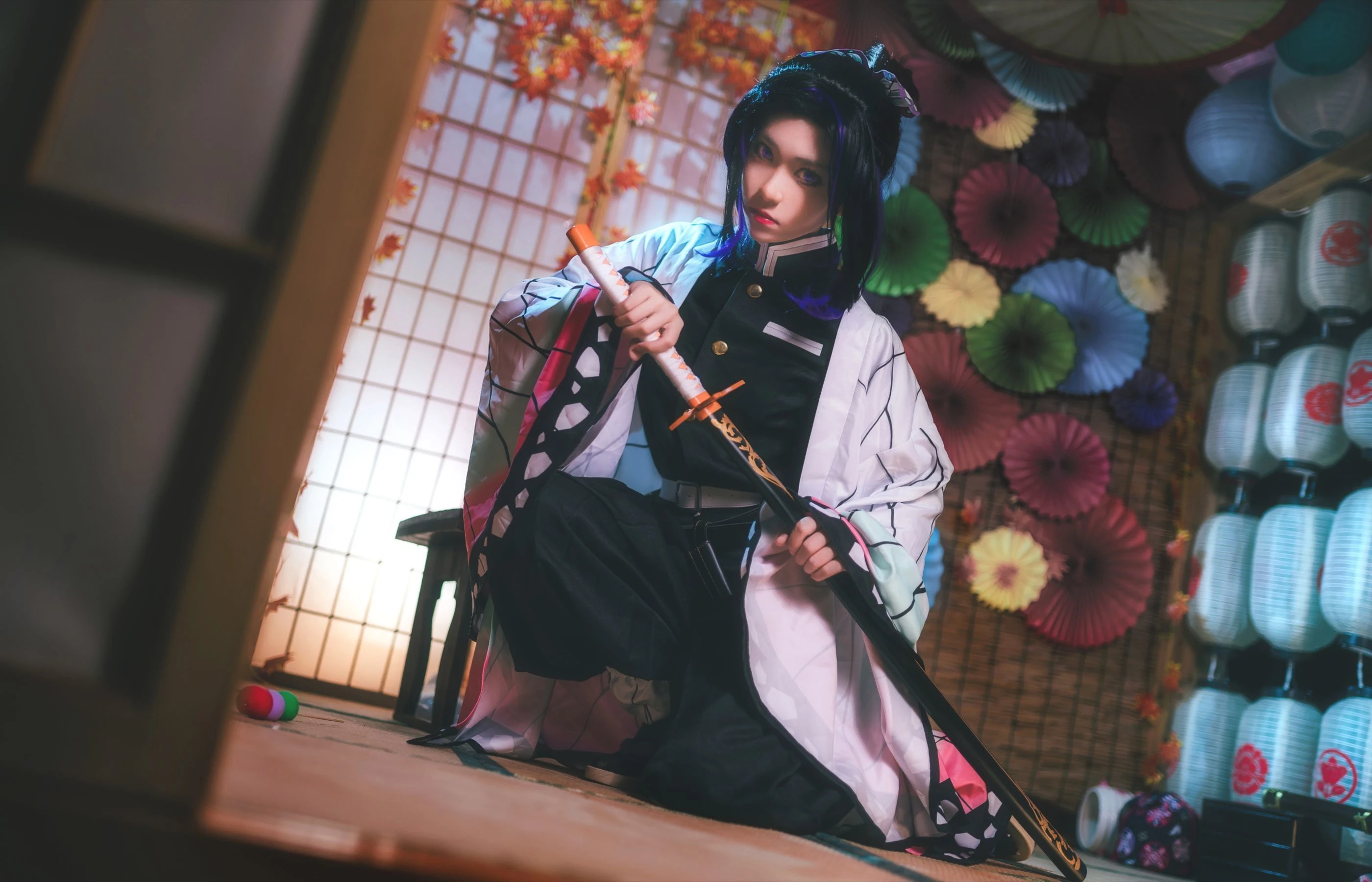 动漫博主南桃Momoko – 蝴蝶忍队服插图6
