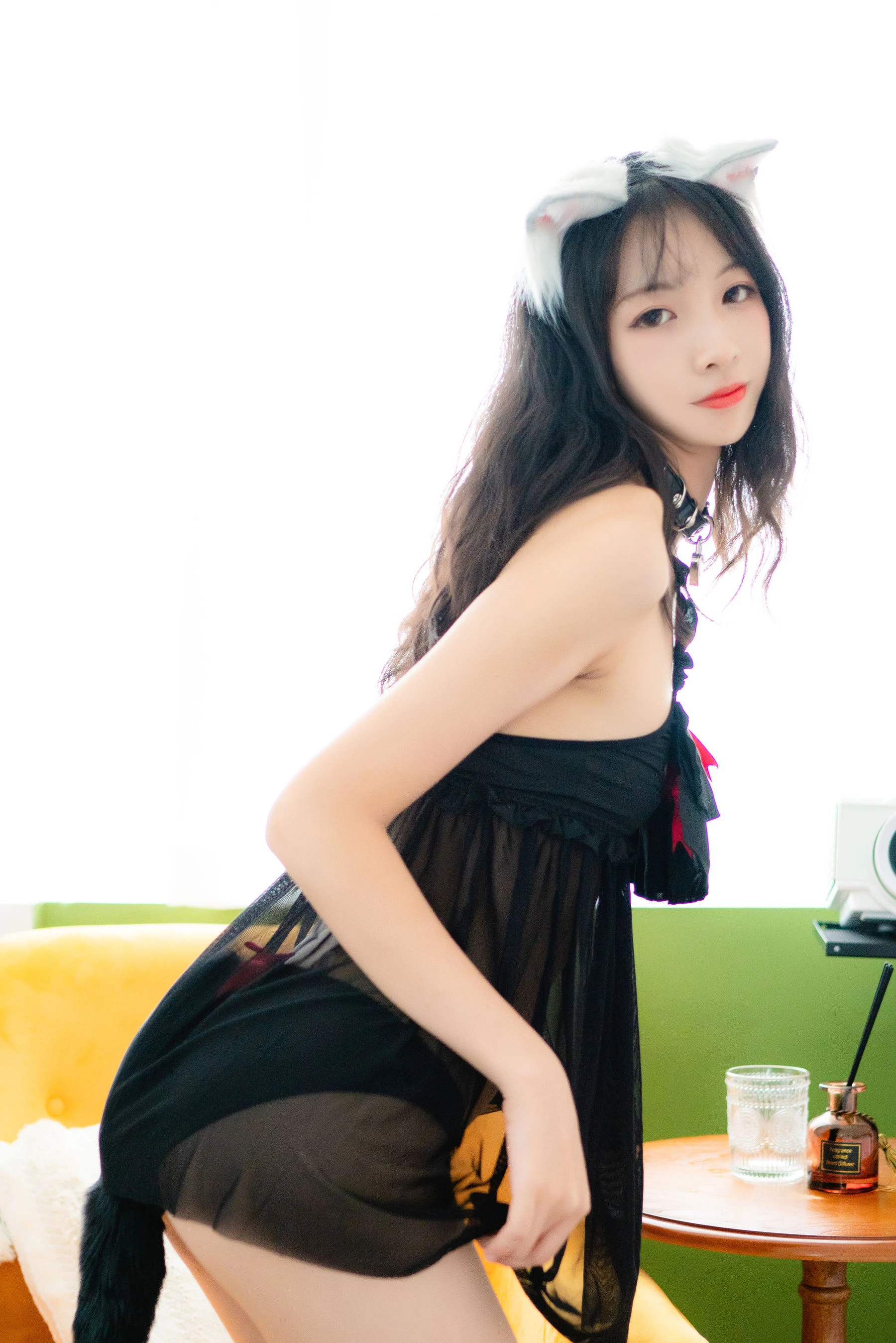 清纯妹子西瓜 猫尾私房高清在线免费欣赏–微密图社-微密图社