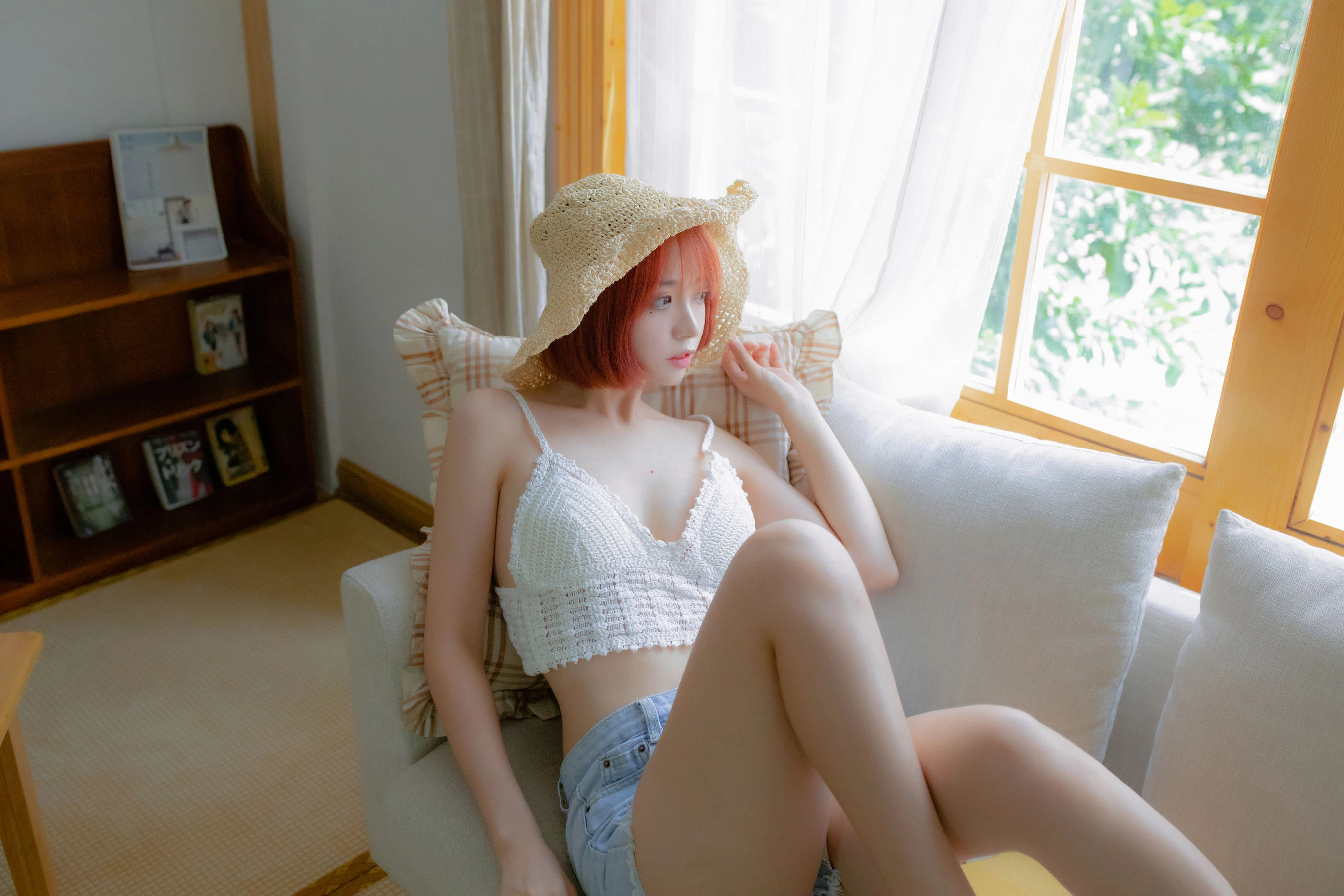疯猫ss – 草帽女孩插图4