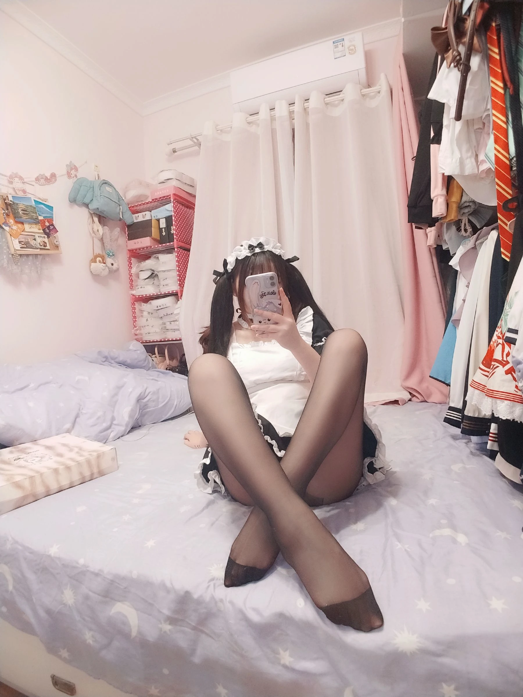 二次元美女古川kagura – 黑丝女仆插图5