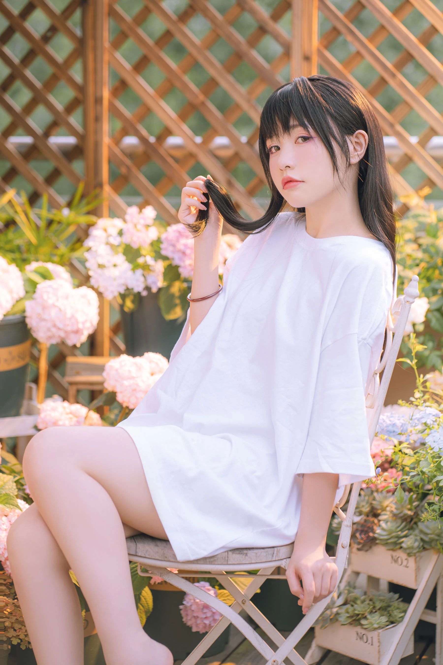 爆机少女喵小吉 – 小吉的午后时光 [45P]插图3