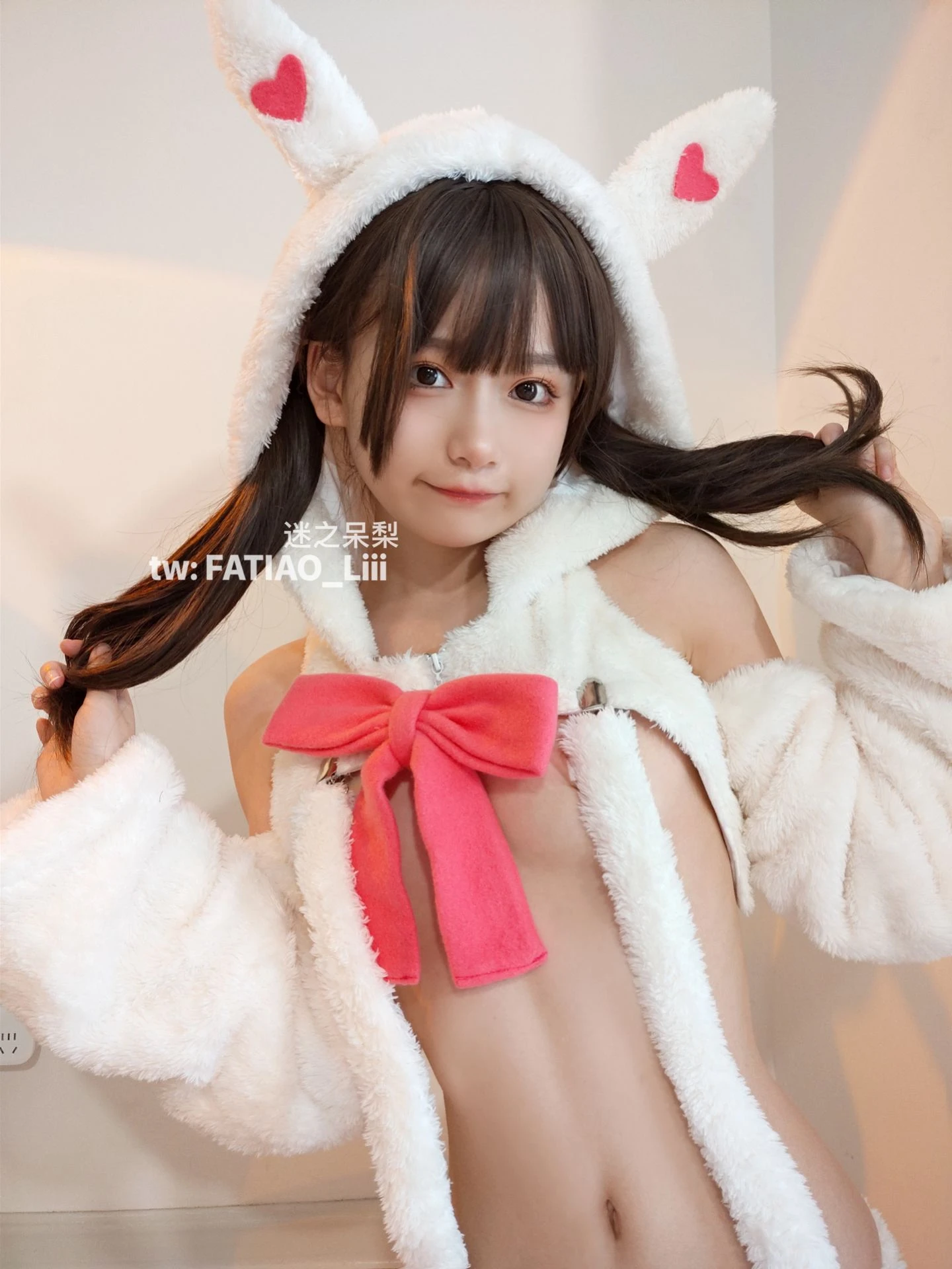 迷之呆梨(发条少女)[fantia] – 装扮成兔子插图8