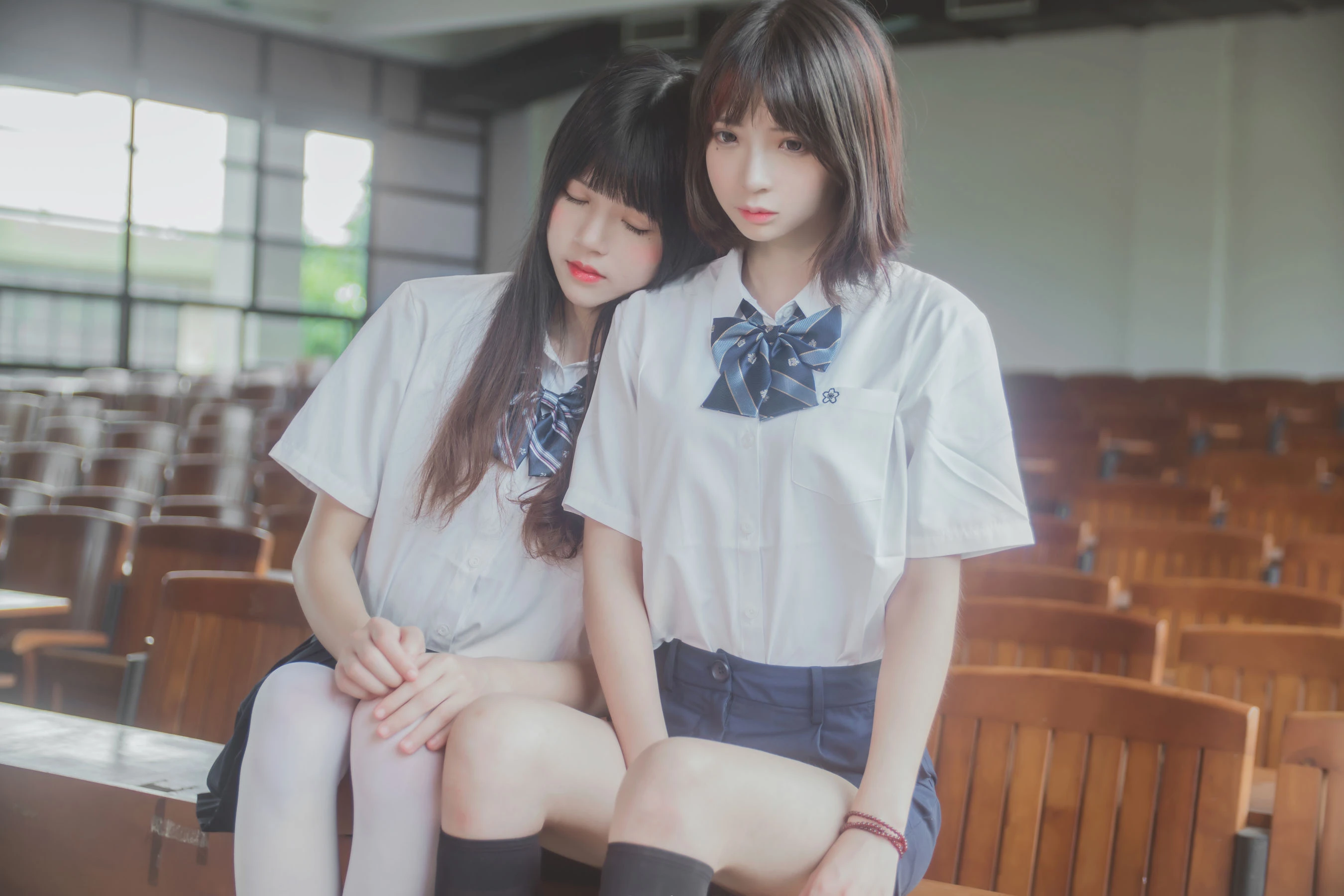 桜桃喵&疯猫ss《JK百合》高清在线免费欣赏–微密图社-微密图社