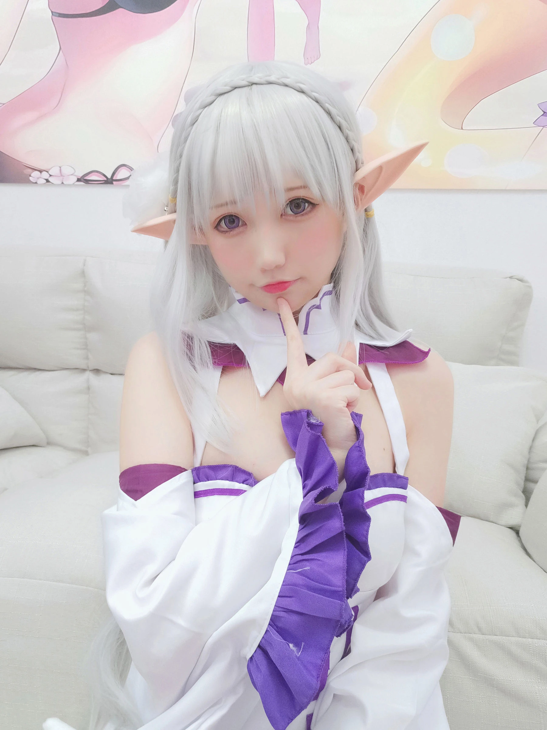 NAGISA魔物喵 自摄系列 No.005 艾米莉亚插图1