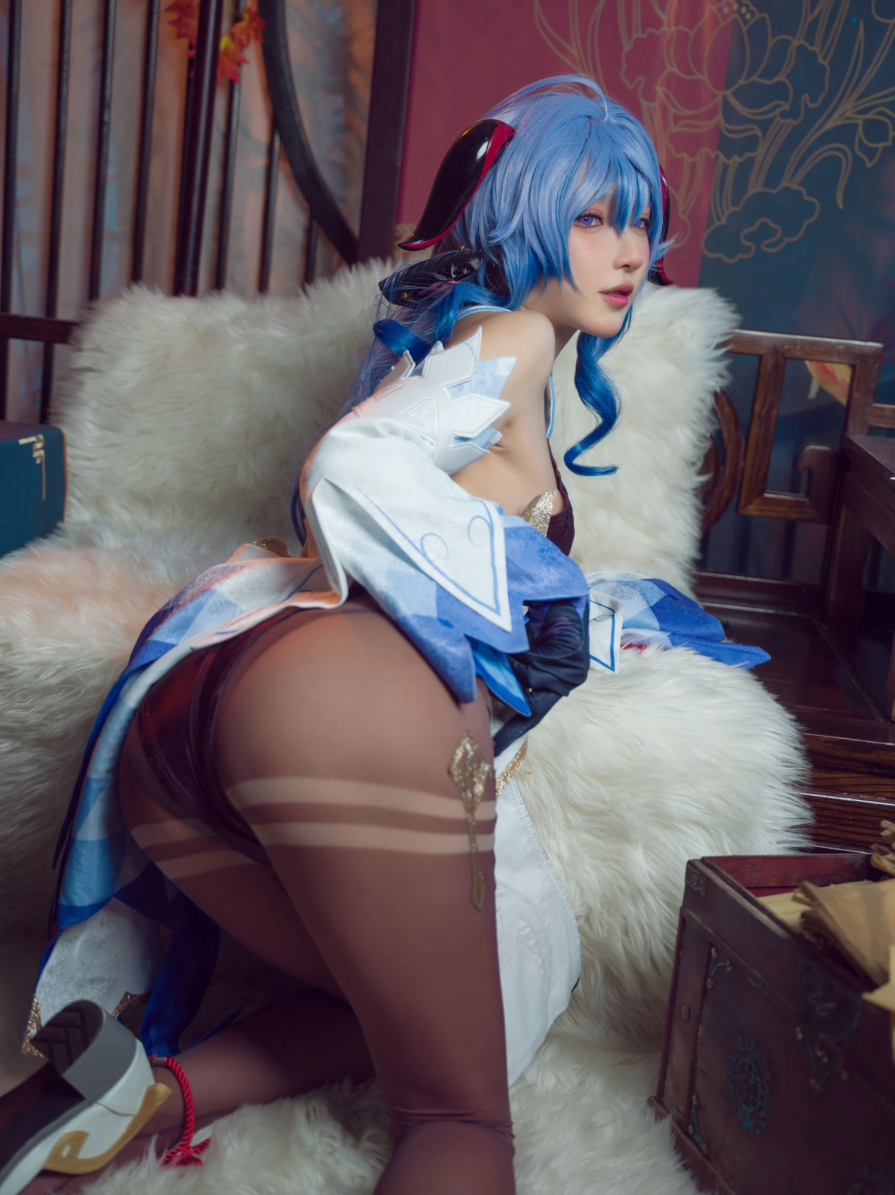 动漫博主阿包也是兔娘 – 舰长 原神甘雨插图8
