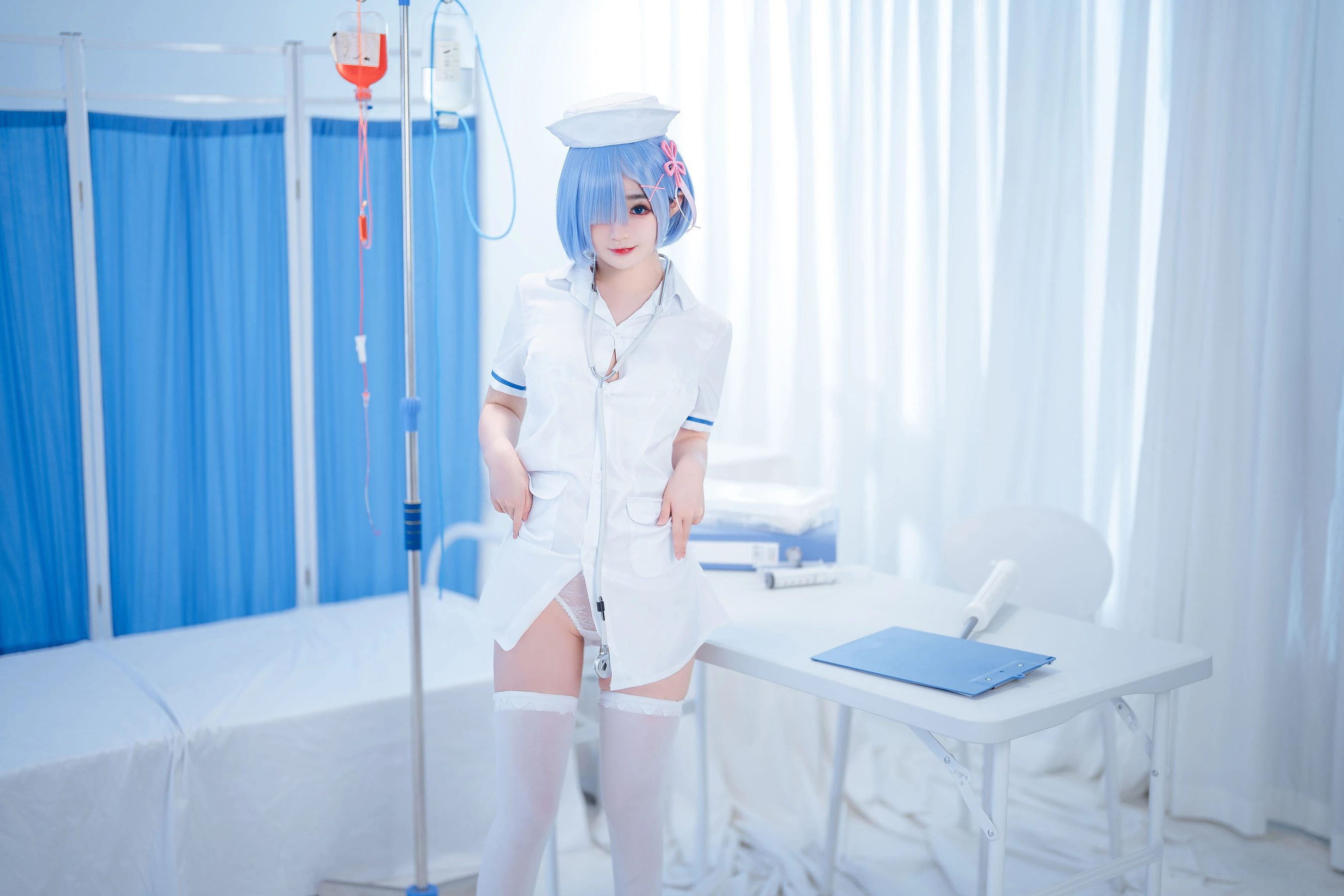 桜井宁宁 – 雷姆护士 [108P]插图6