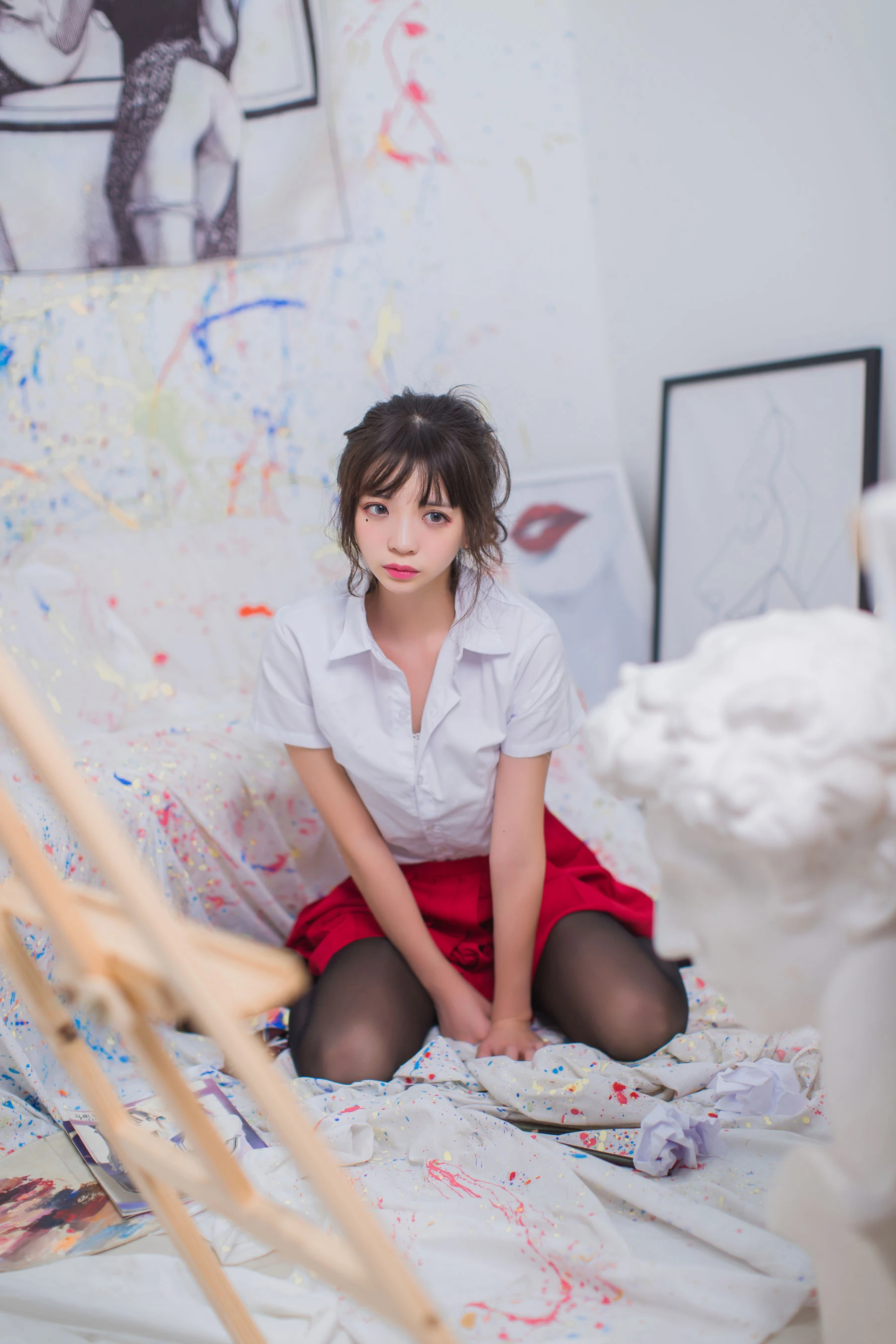 疯猫ss《黑丝 ? JK ? 少女》插图8