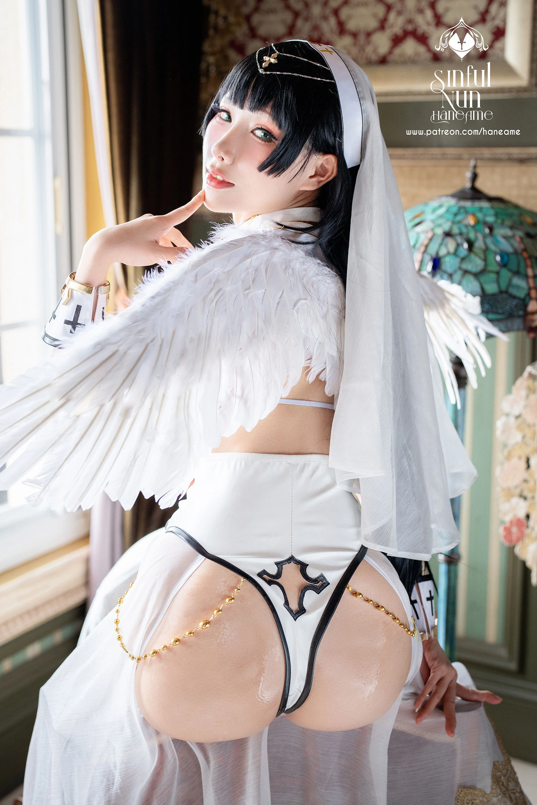 Hane Ame 雨波写真 – 罪恶修女 Angel [35P]插图4