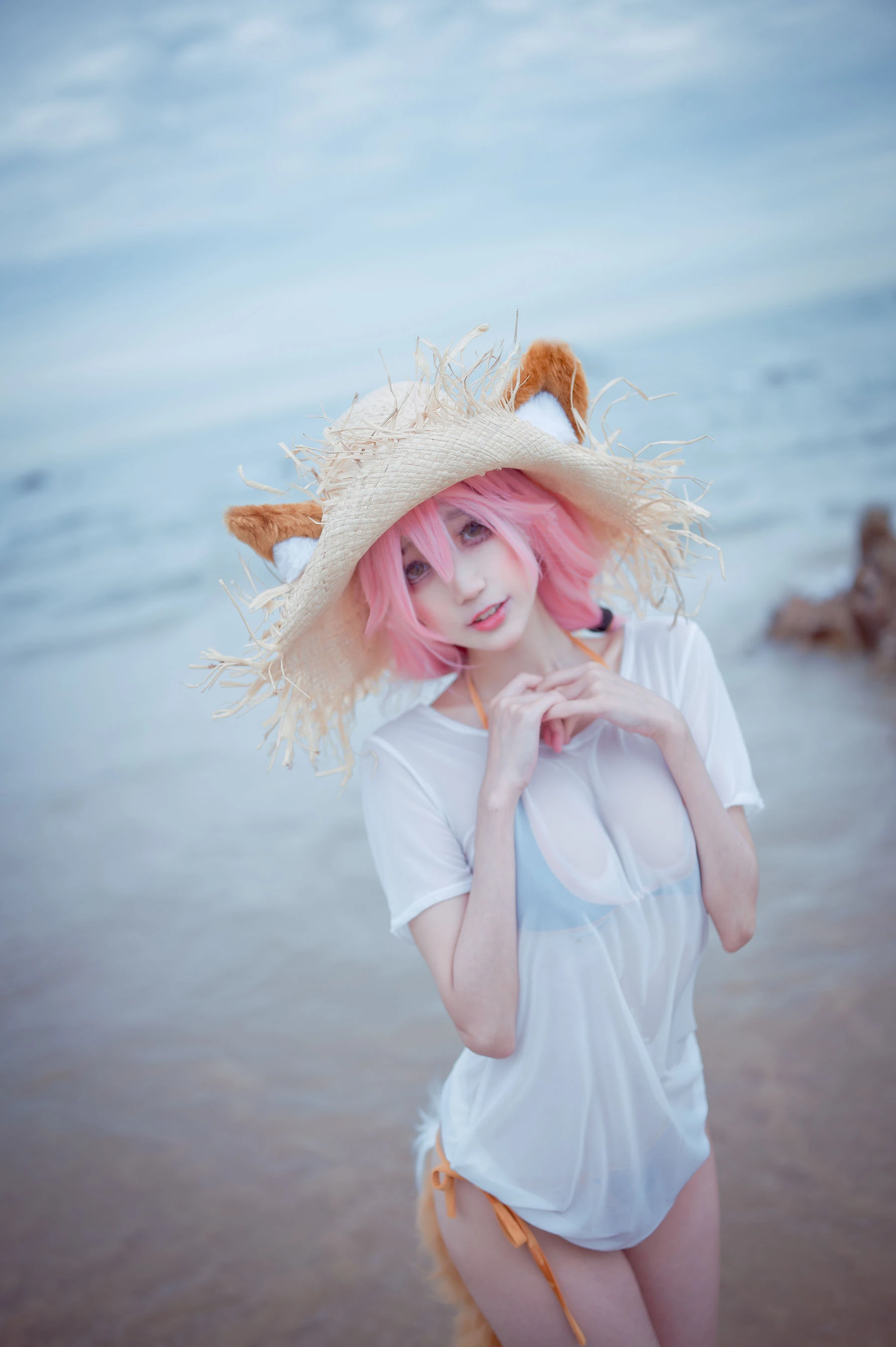 周叽是可爱兔兔 – 小玉泳装 [23P]插图3