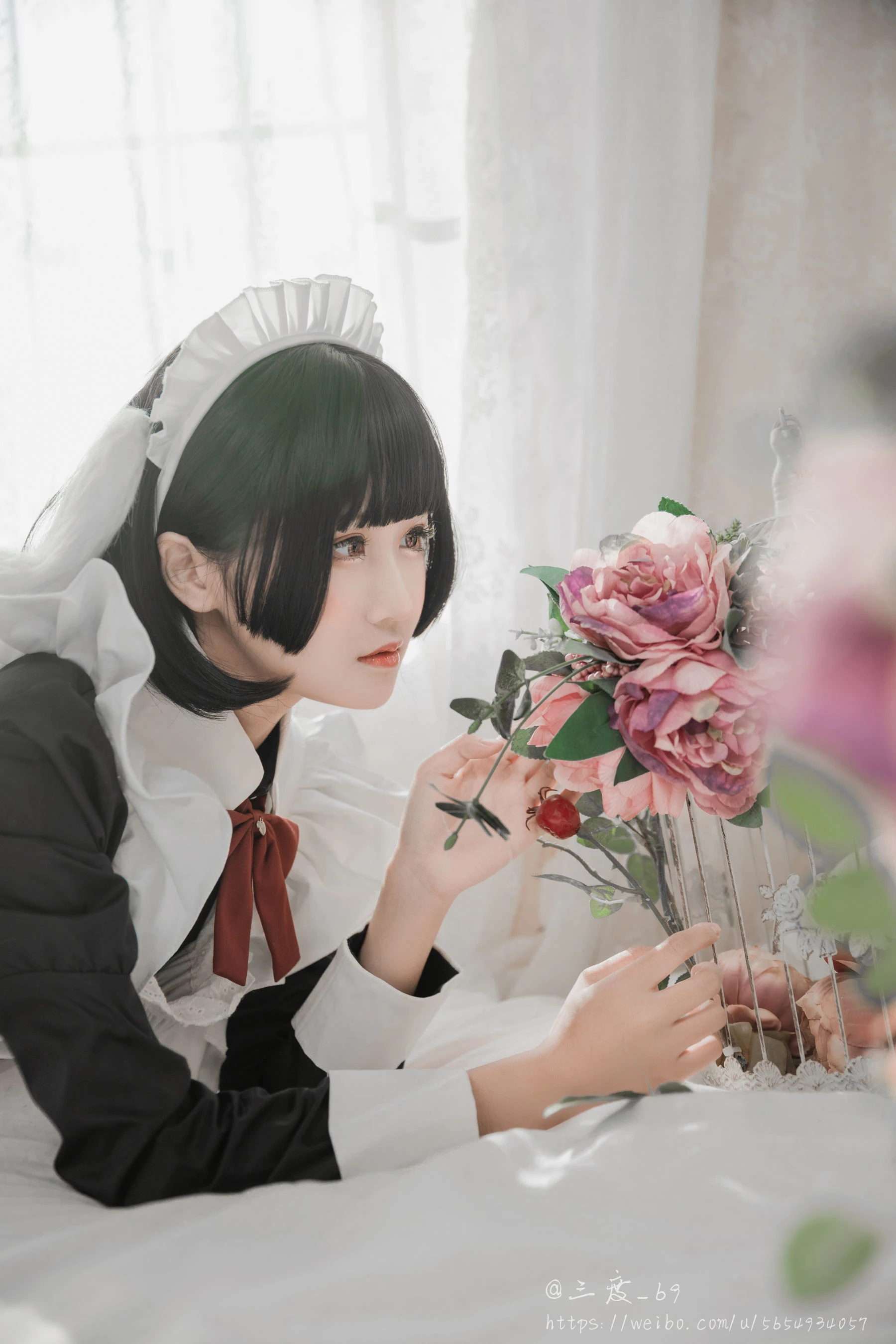 微博妹子三度_69 兔耳女仆插图6