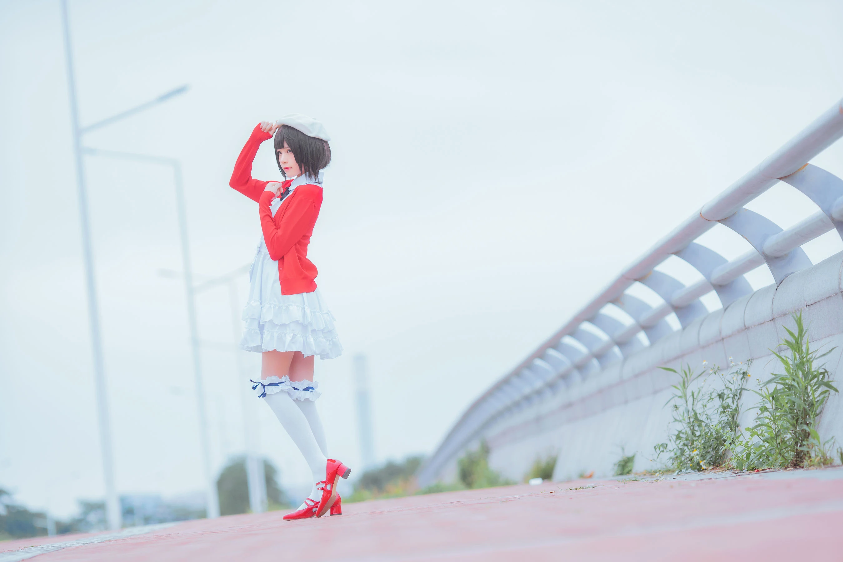 桜桃喵《(加藤惠)常服》插图4