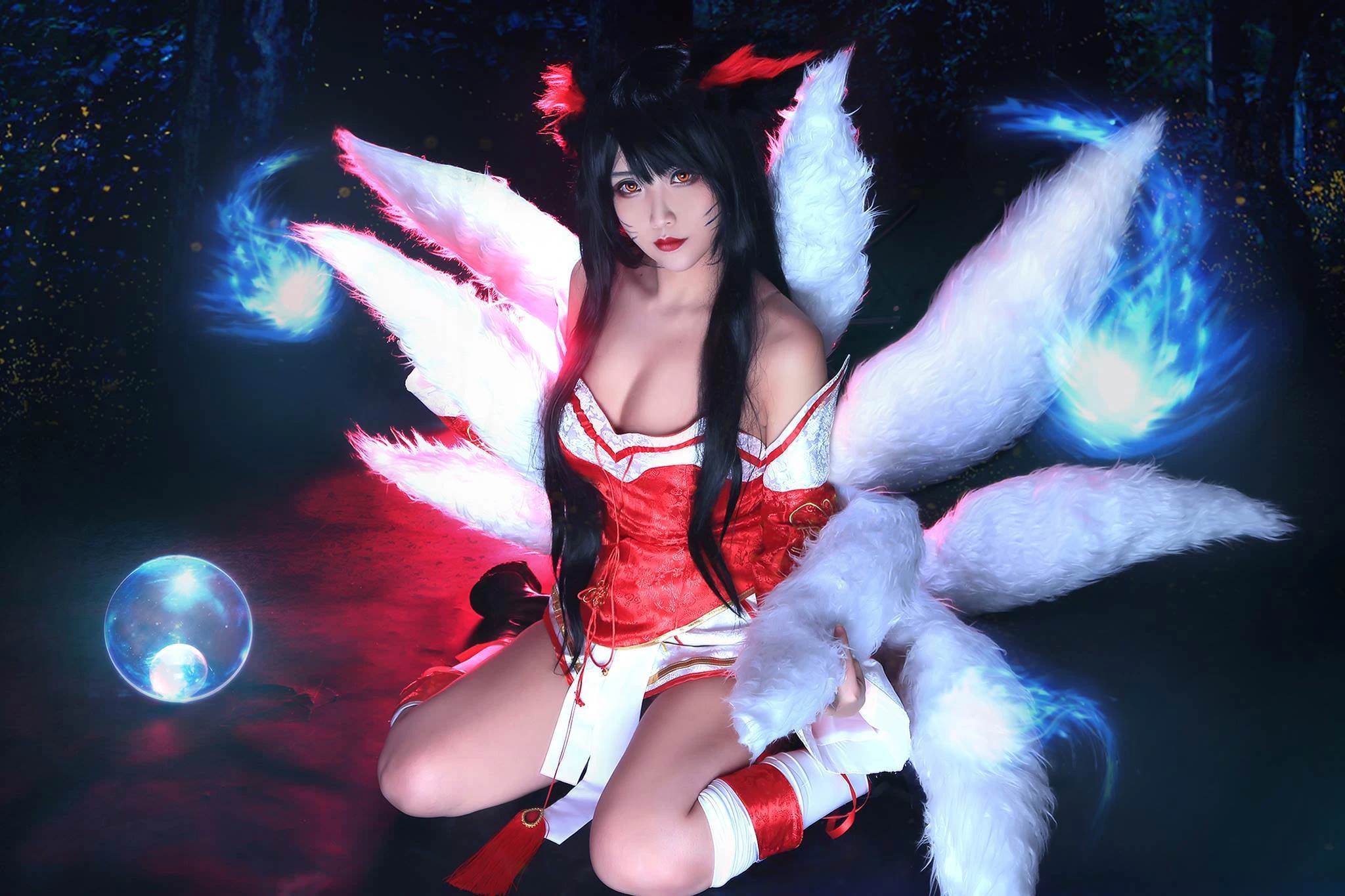 越裔正妹Hana bunny – Ahri插图4