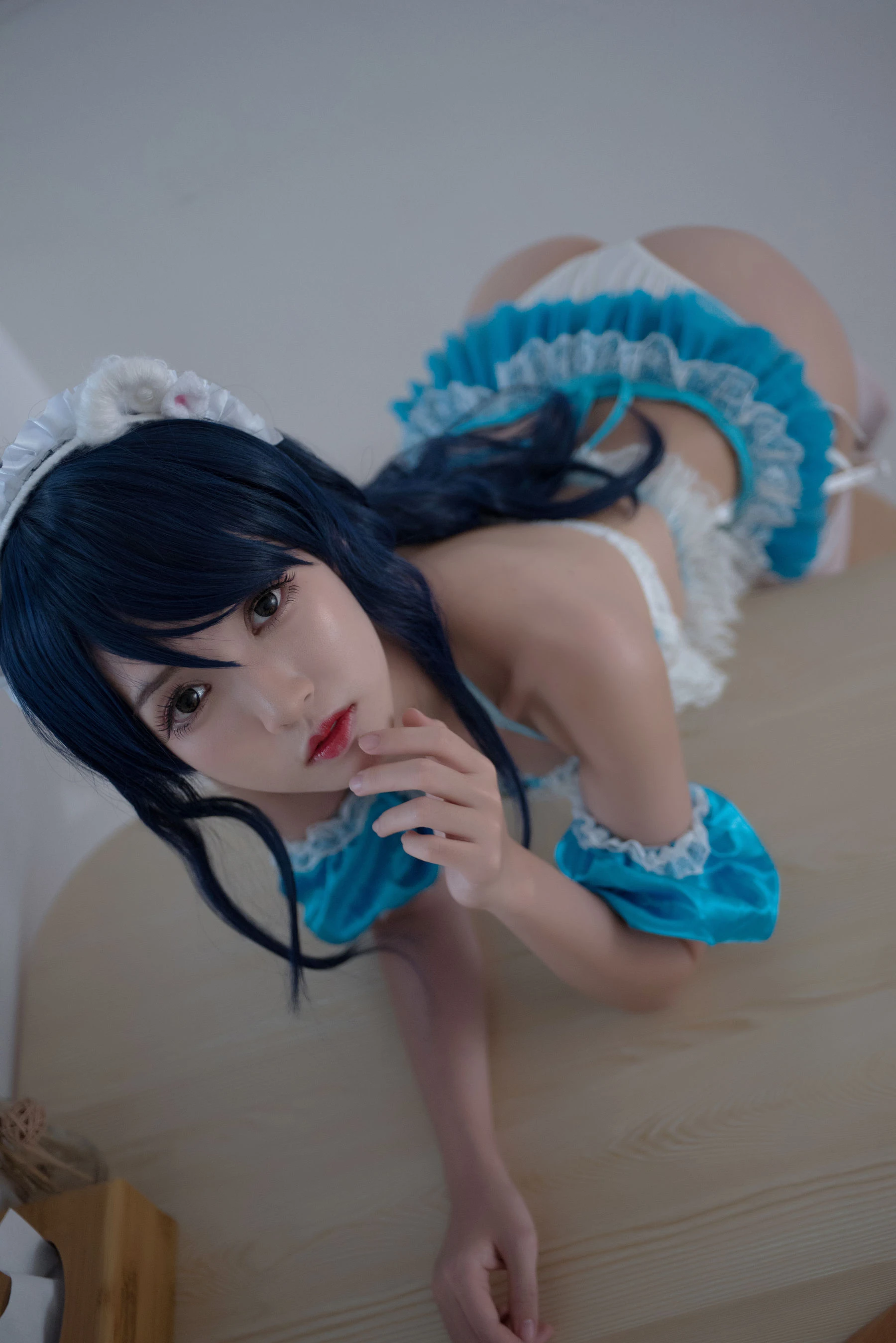 [萝莉COS] 鳗鱼霏儿 – 兽耳 蕾丝女仆 [11P]插图6