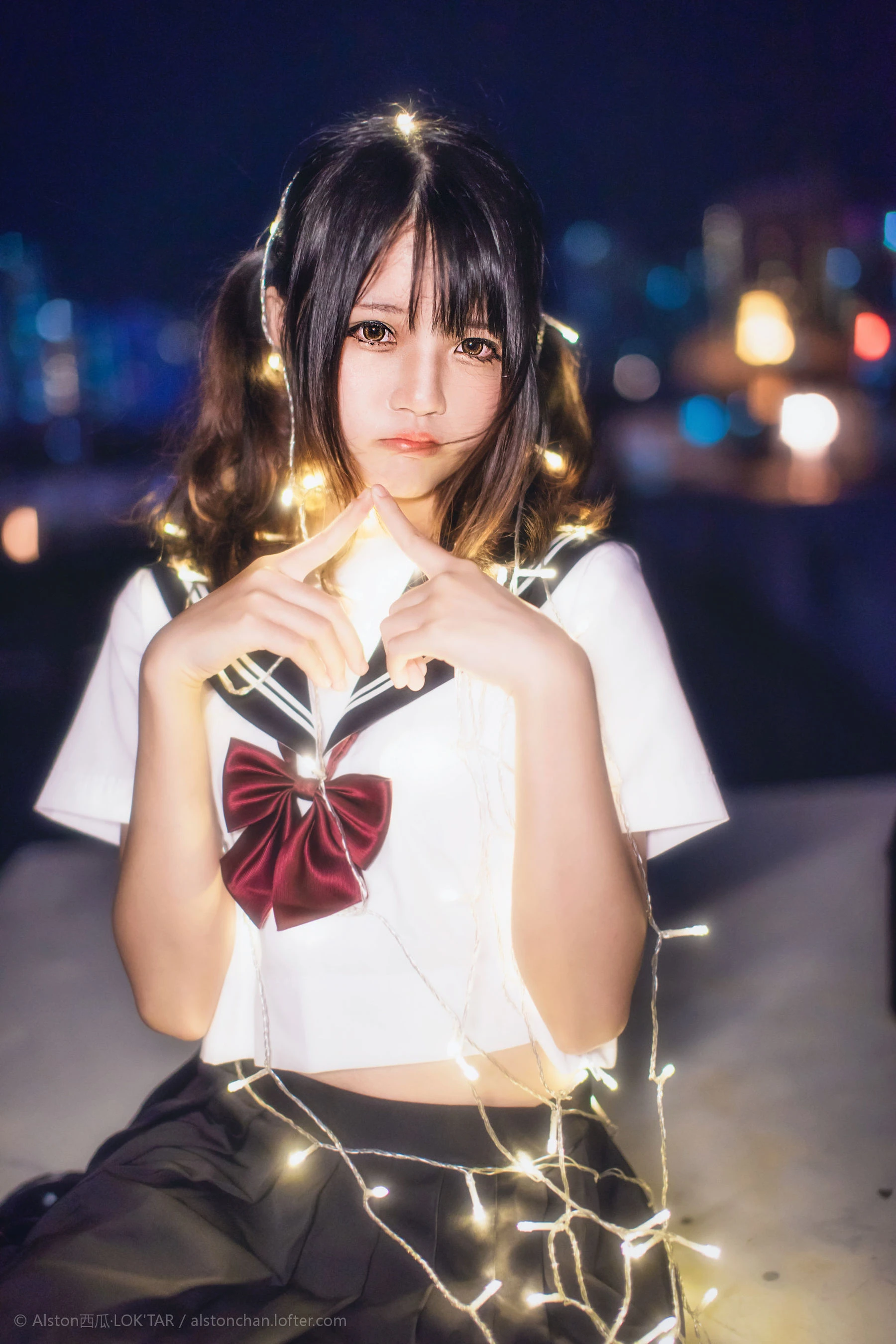 桜桃喵 小星星 [10P]插图2