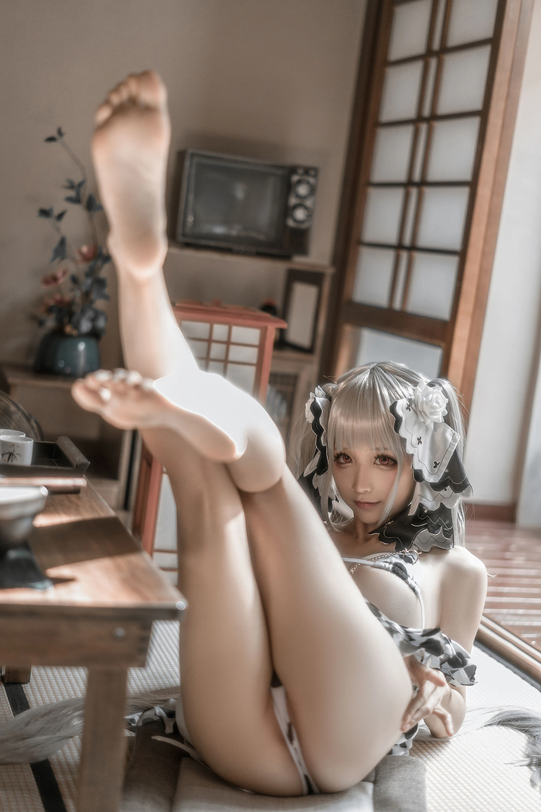 动漫博主蠢沫沫 – 可畏婚纱绅士版 [46P]插图6