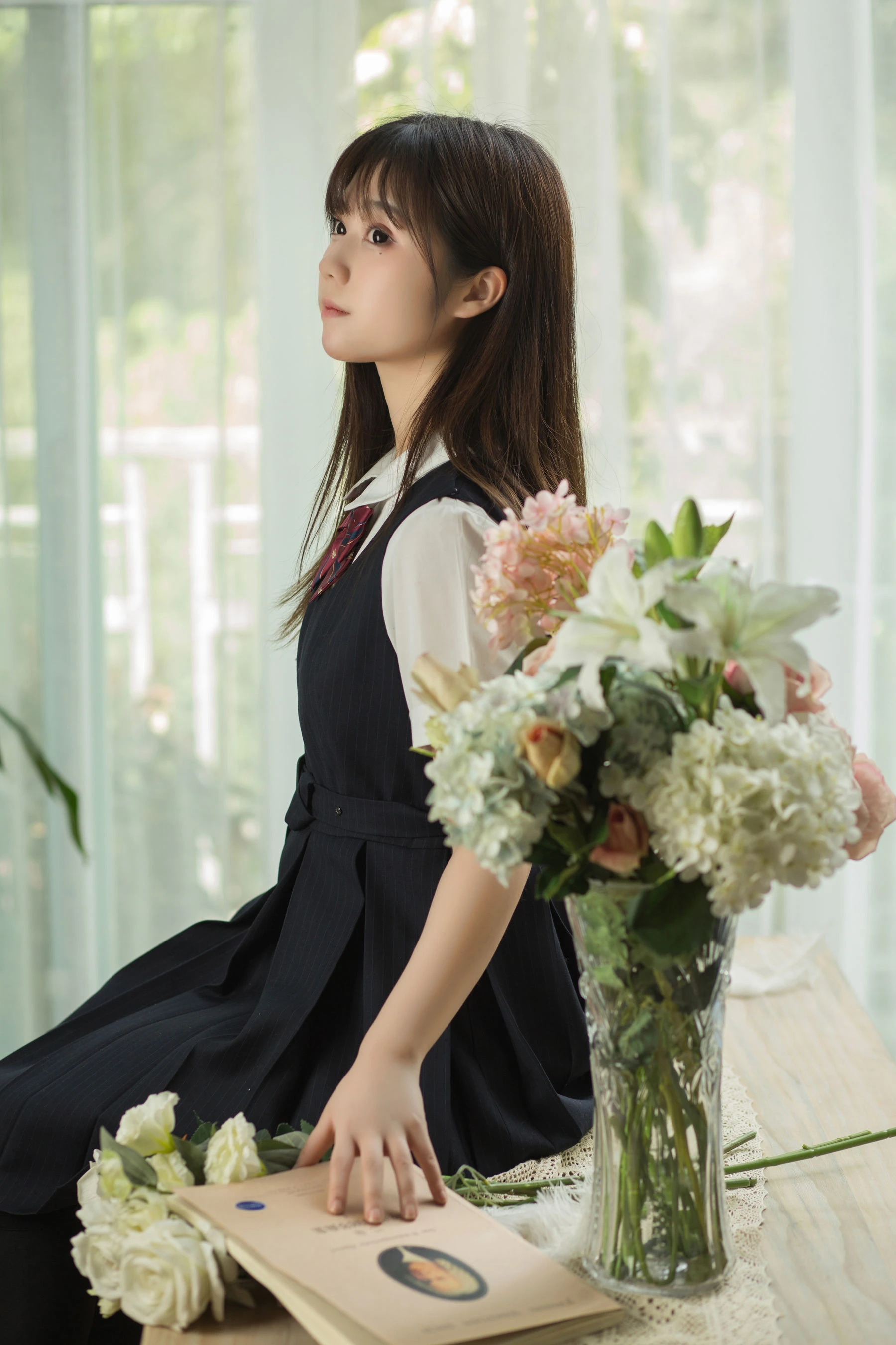 微博福利姬镜酱 – 不知梦 制服插图8