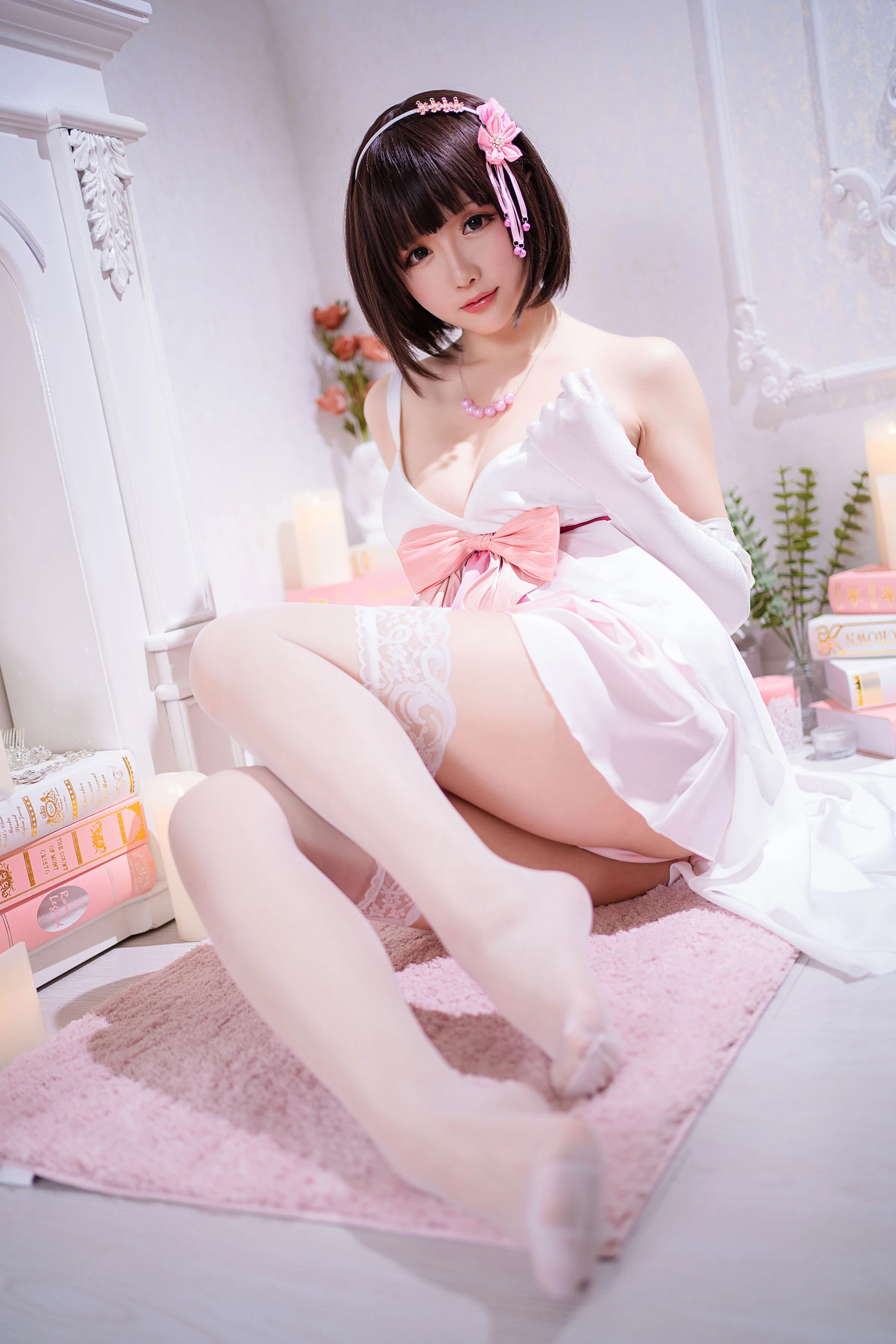 Coser小姐姐星之迟迟 – 加藤惠 特典礼服插图6