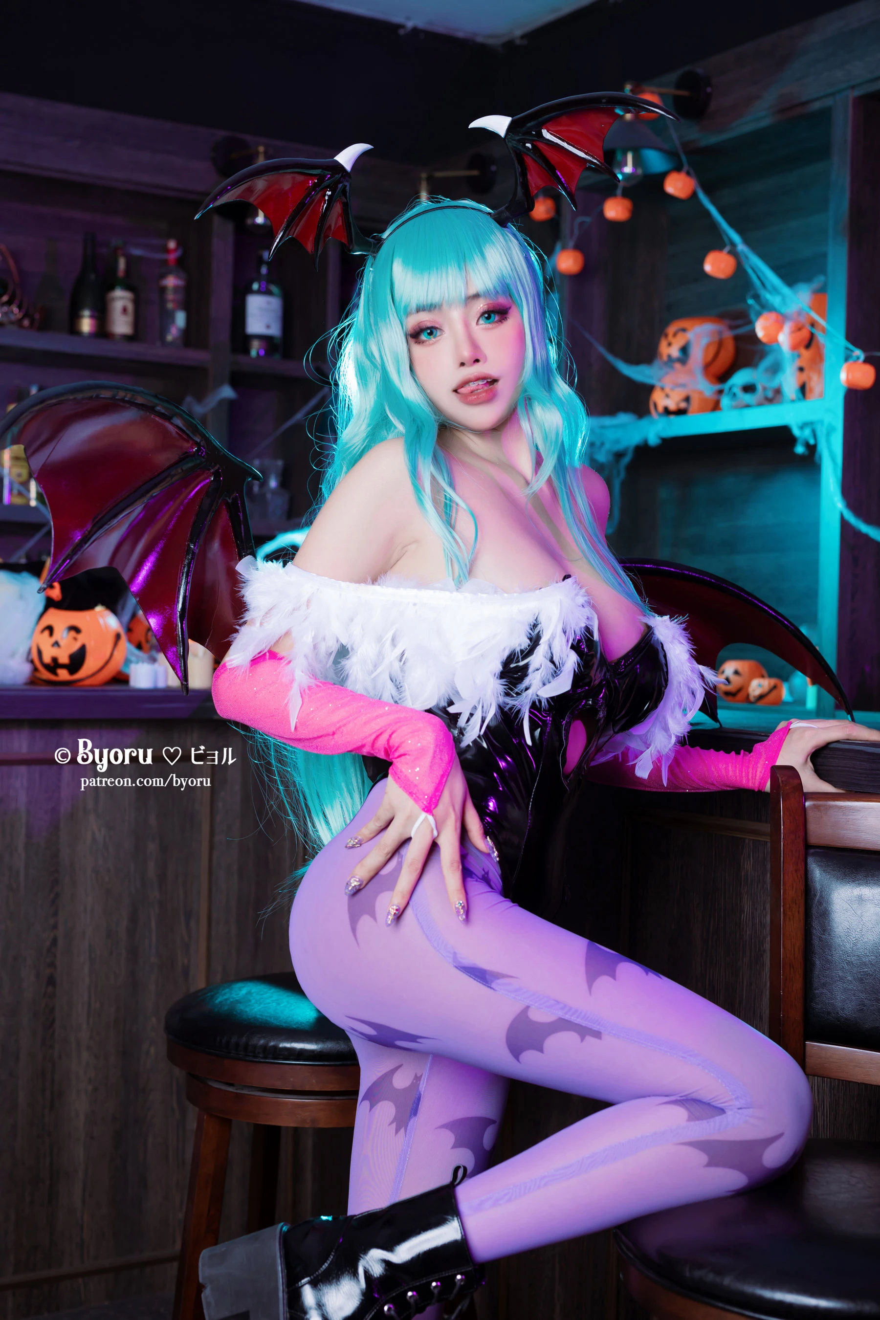 日本性感萝莉Byoru – Morrigan [32P]插图3