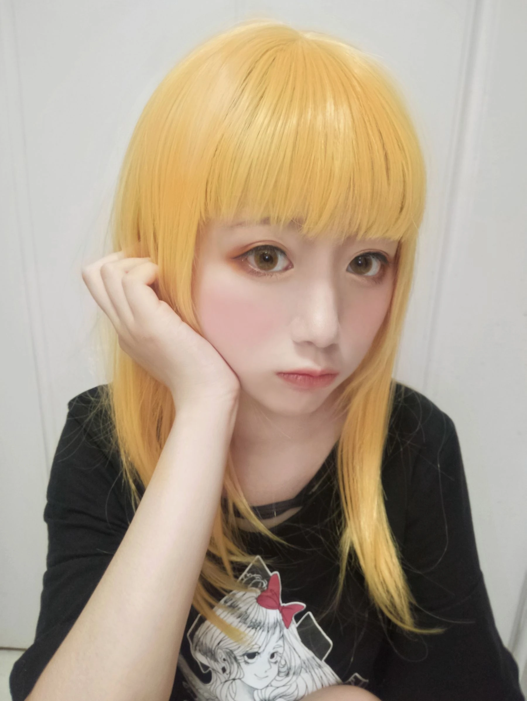 动漫博主弦音sic – 黄头发妹妹插图5