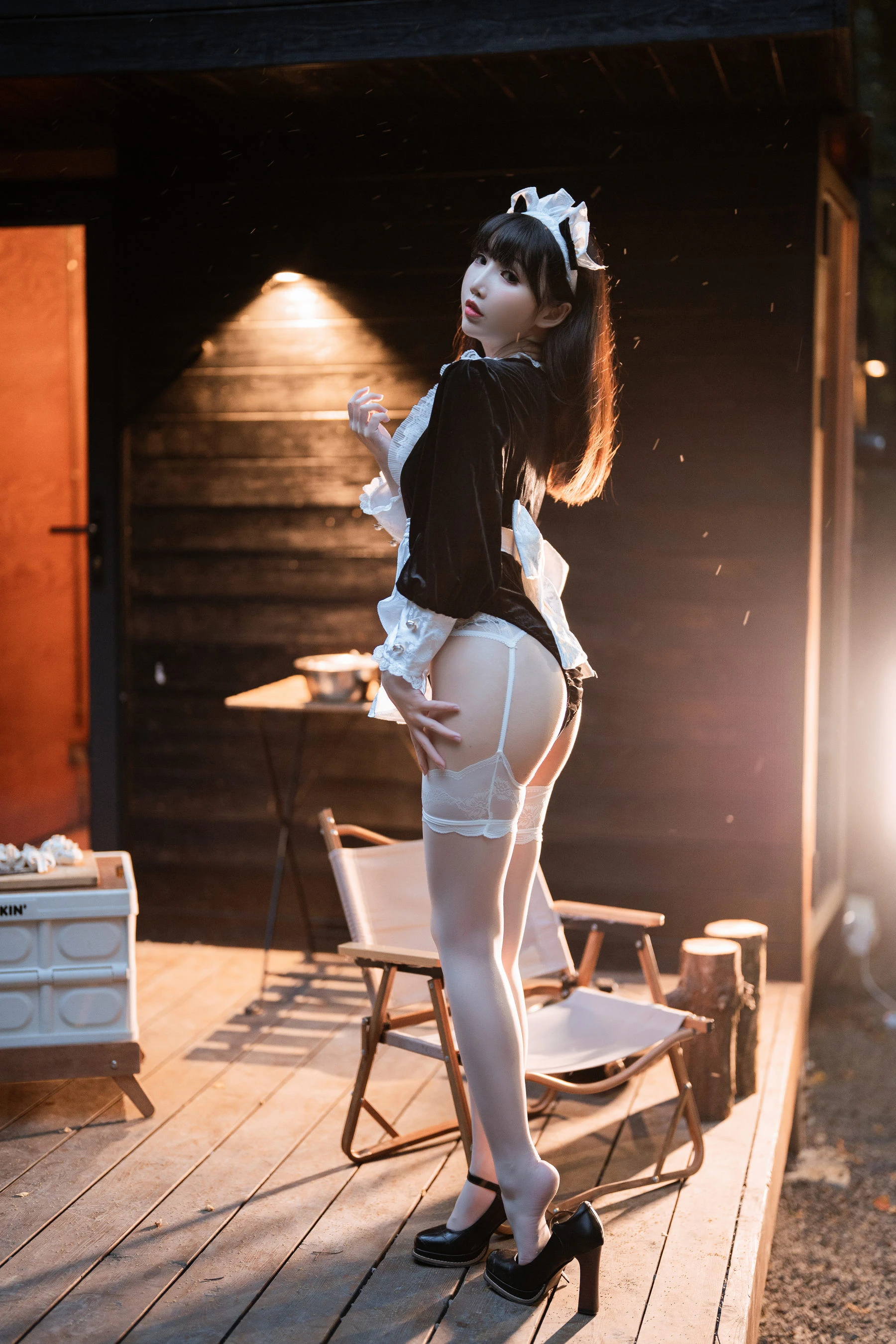 面饼仙儿 – 木屋女仆 [27P]插图4