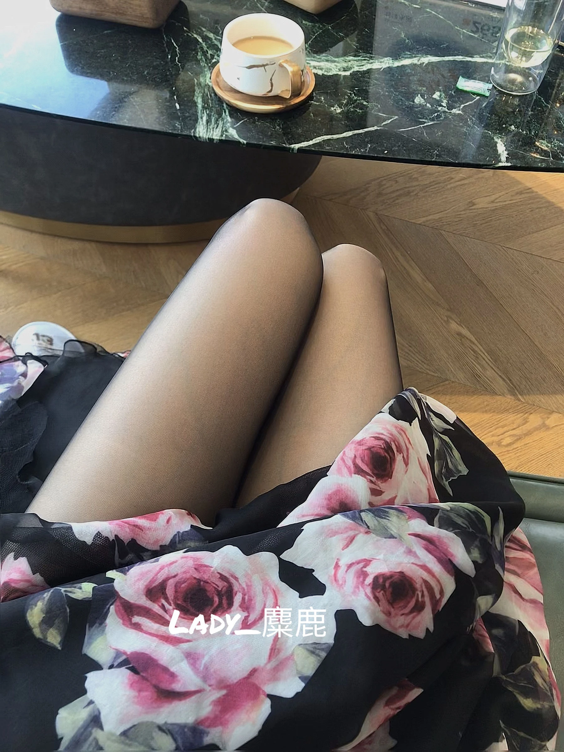 丝足博主麋鹿_Monroe 2020.08.07 奔放牡丹插图8
