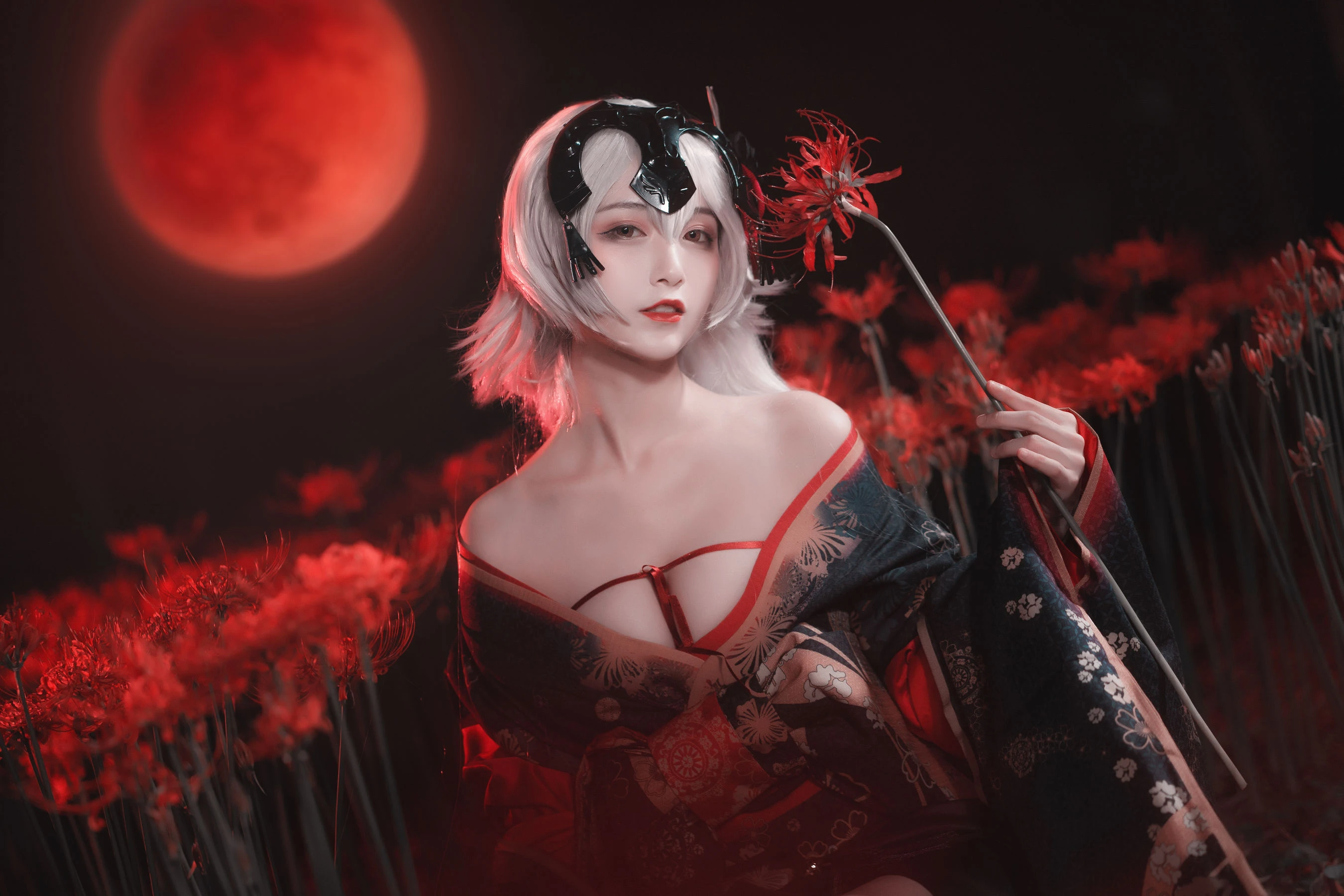 动漫博主铁板烧鬼舞w – 黑贞插图4