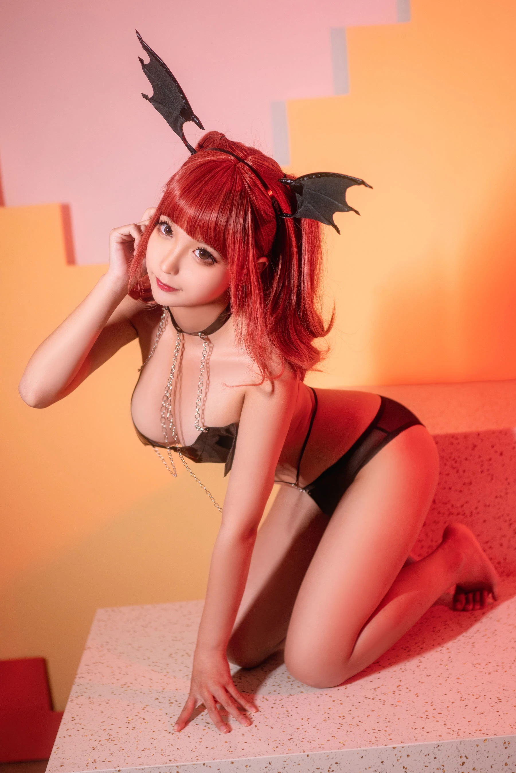 动漫博主蠢沫沫 恶魔 [40P]插图5
