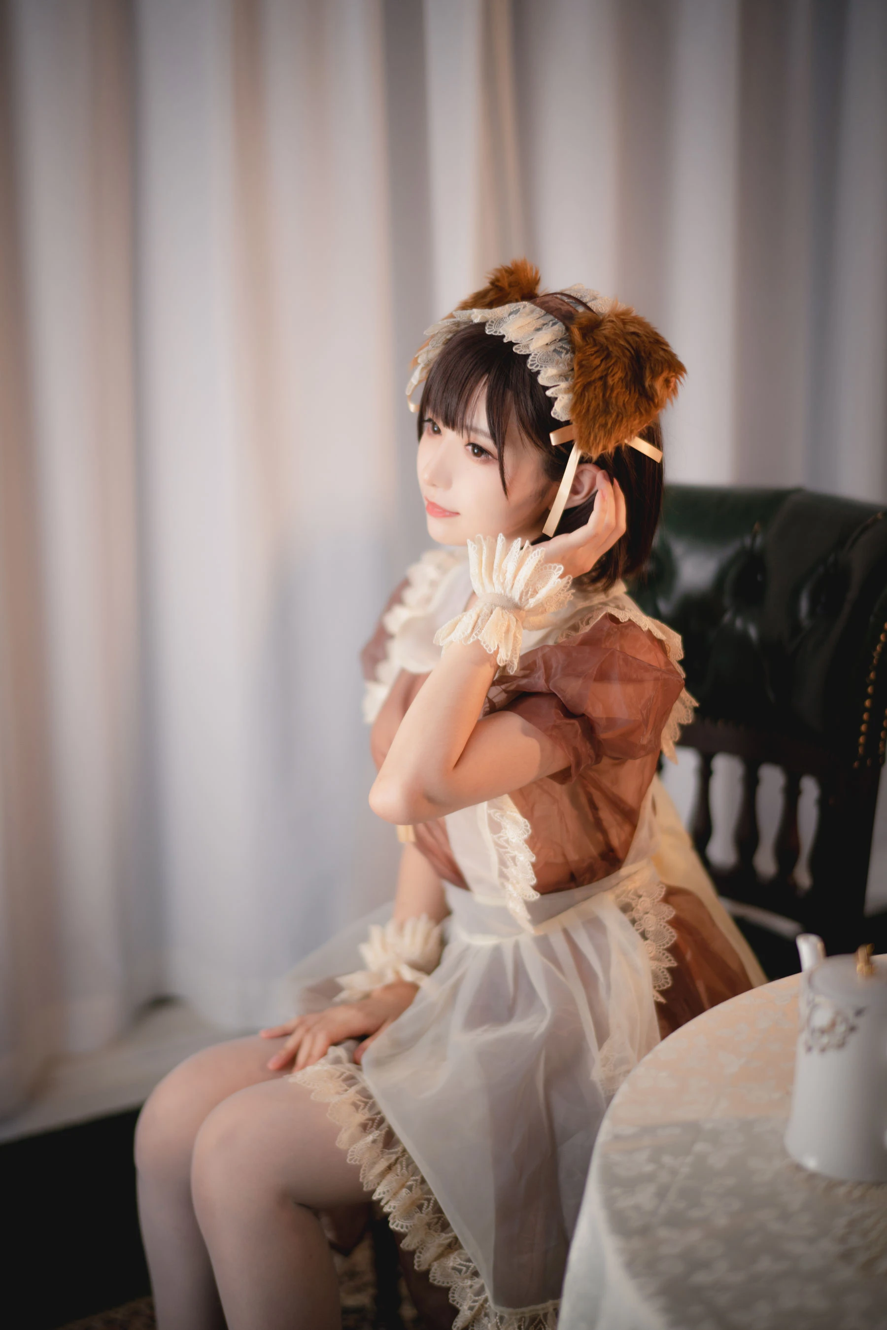 Shika小鹿鹿 – 透明女仆插图5