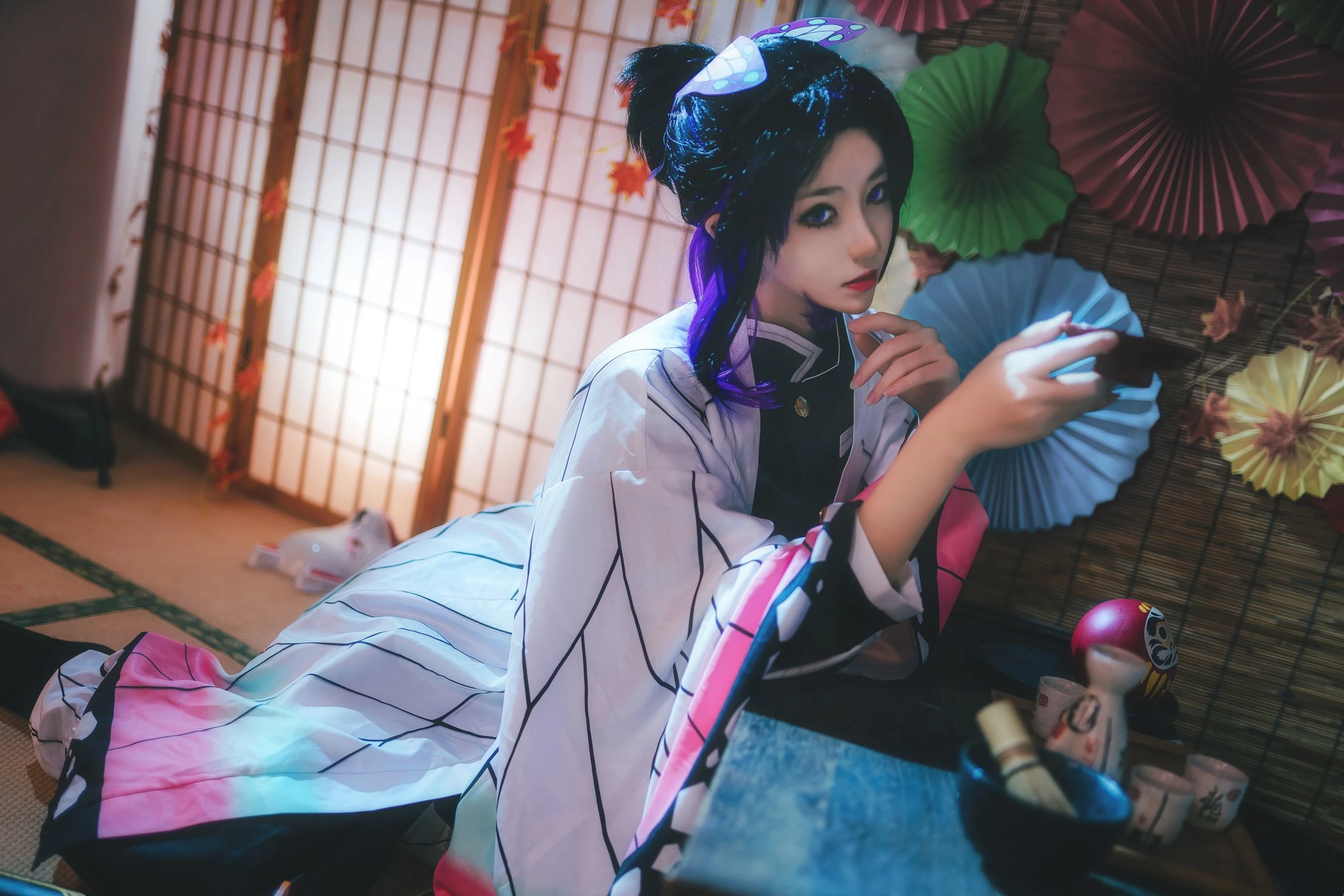 动漫博主南桃Momoko – 蝴蝶忍队服插图7